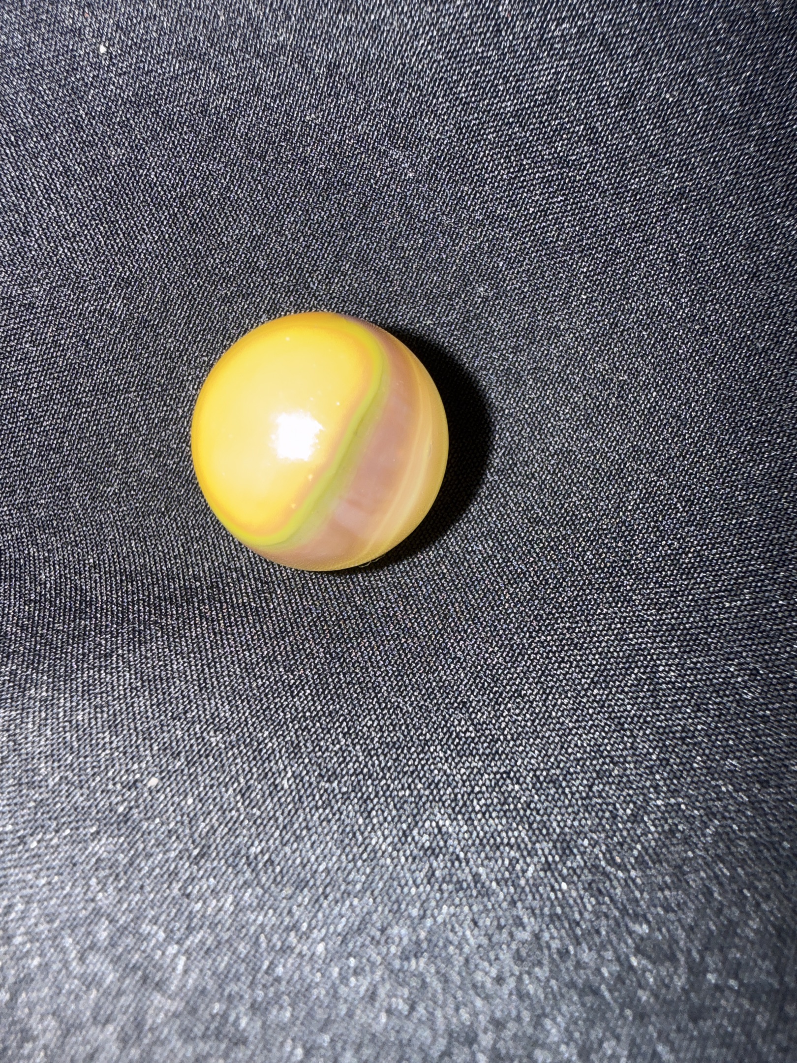 Peach Peach/Yellow Swirl by Christensen Agate Company