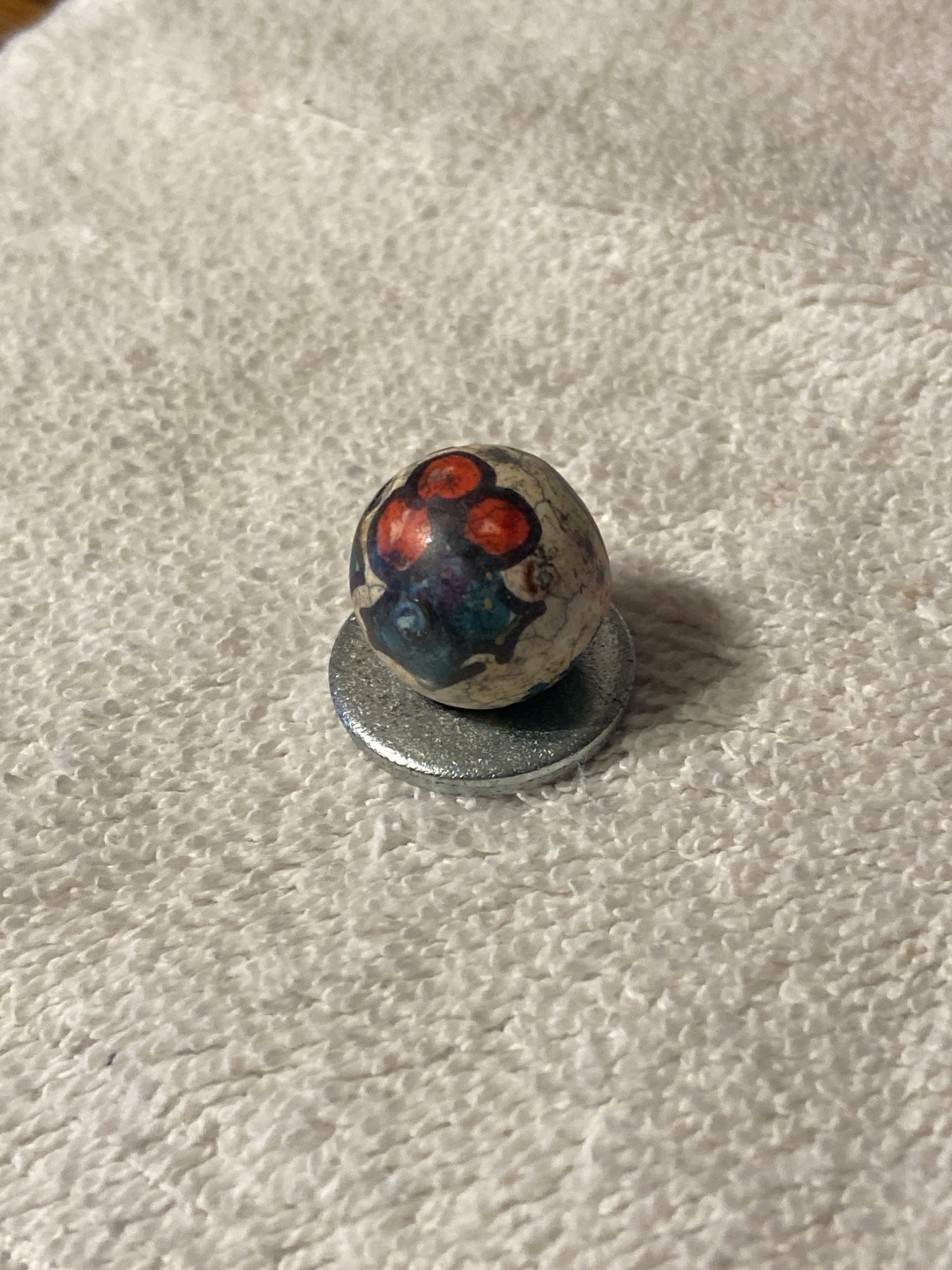 Fancy Hand-Painted Floral/Geometric by German (Various)