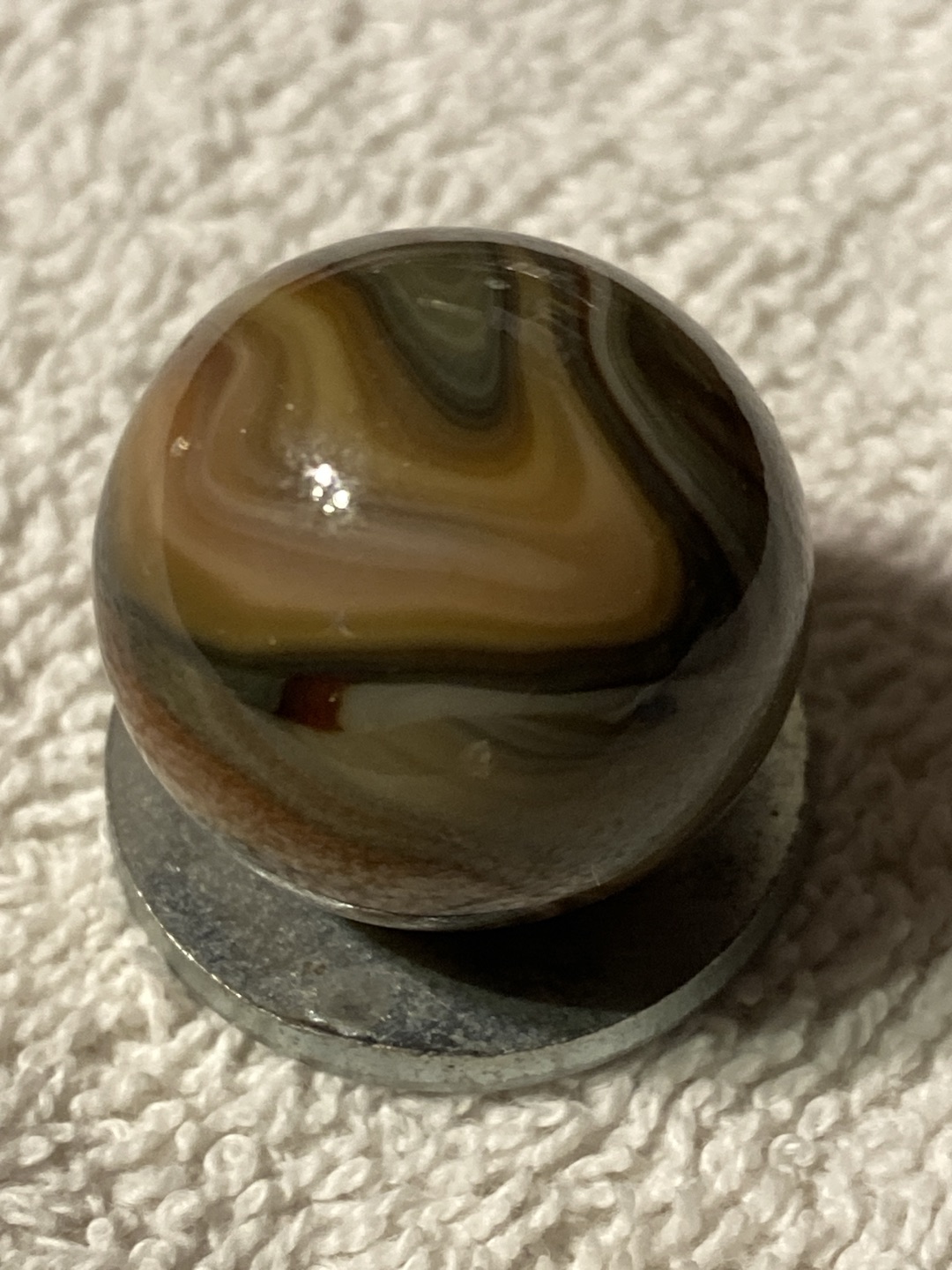Earth Tone Swirl by Alley Agate Co.