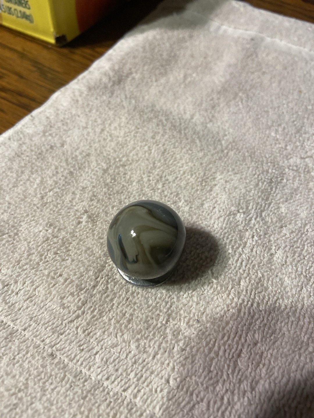 Black Slag by Peltier Glass Company, identification view