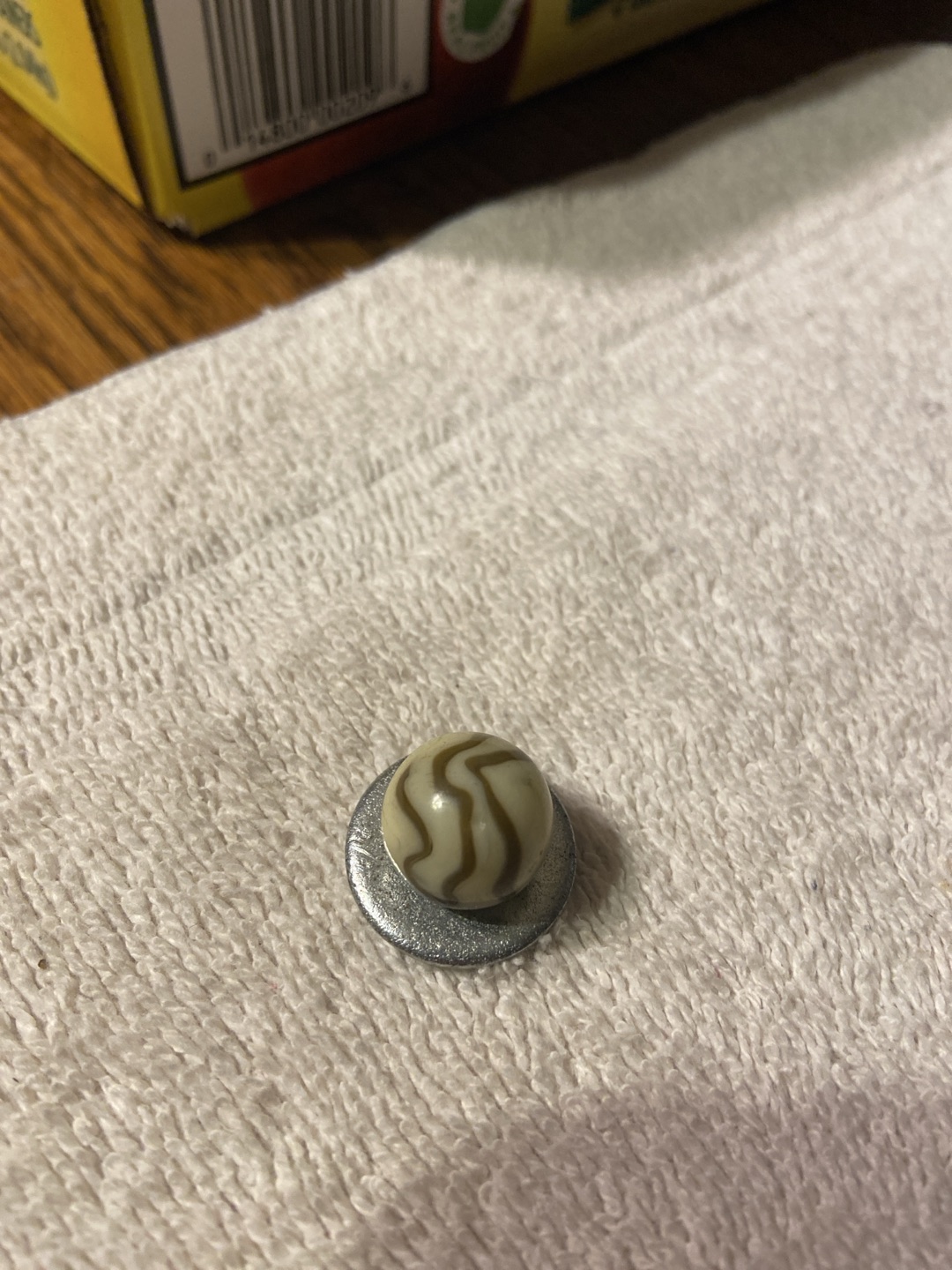 Brown Swirl by Alley Agate, identification view