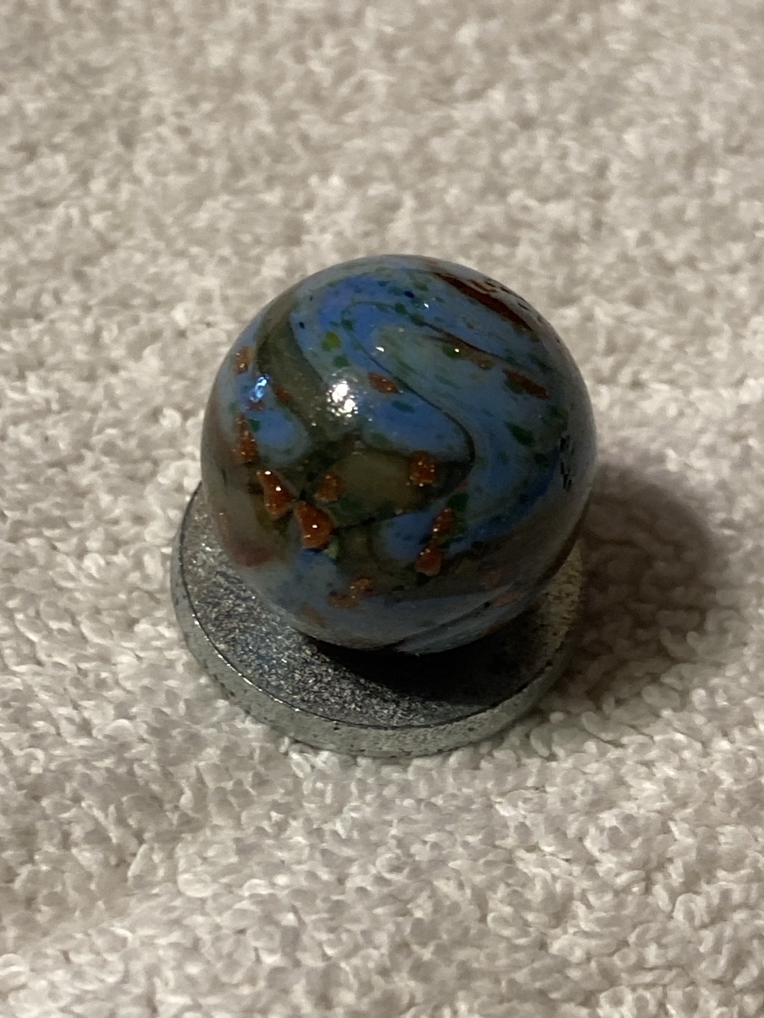 Orange Aventurine Swirl by Jabo Inc.