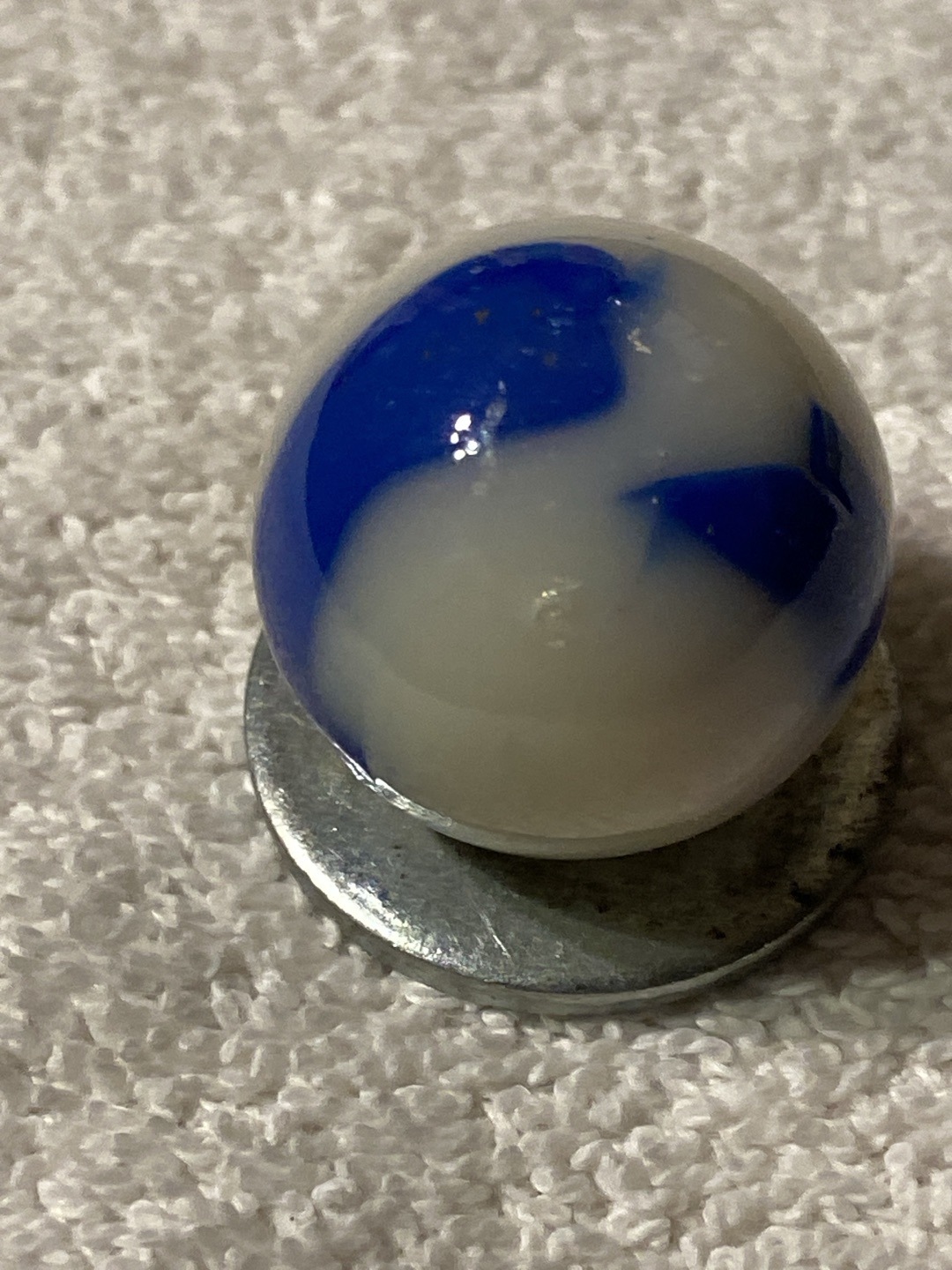 Blue and White by Akro Agate Company
