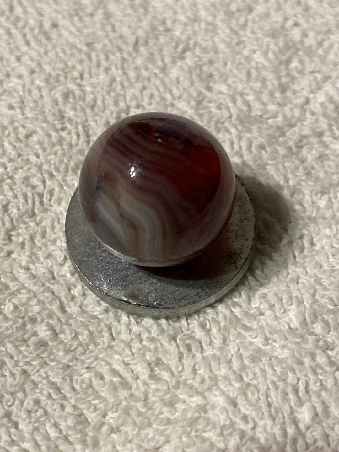 Carnelian / Red Onyx by Akro Agate Company