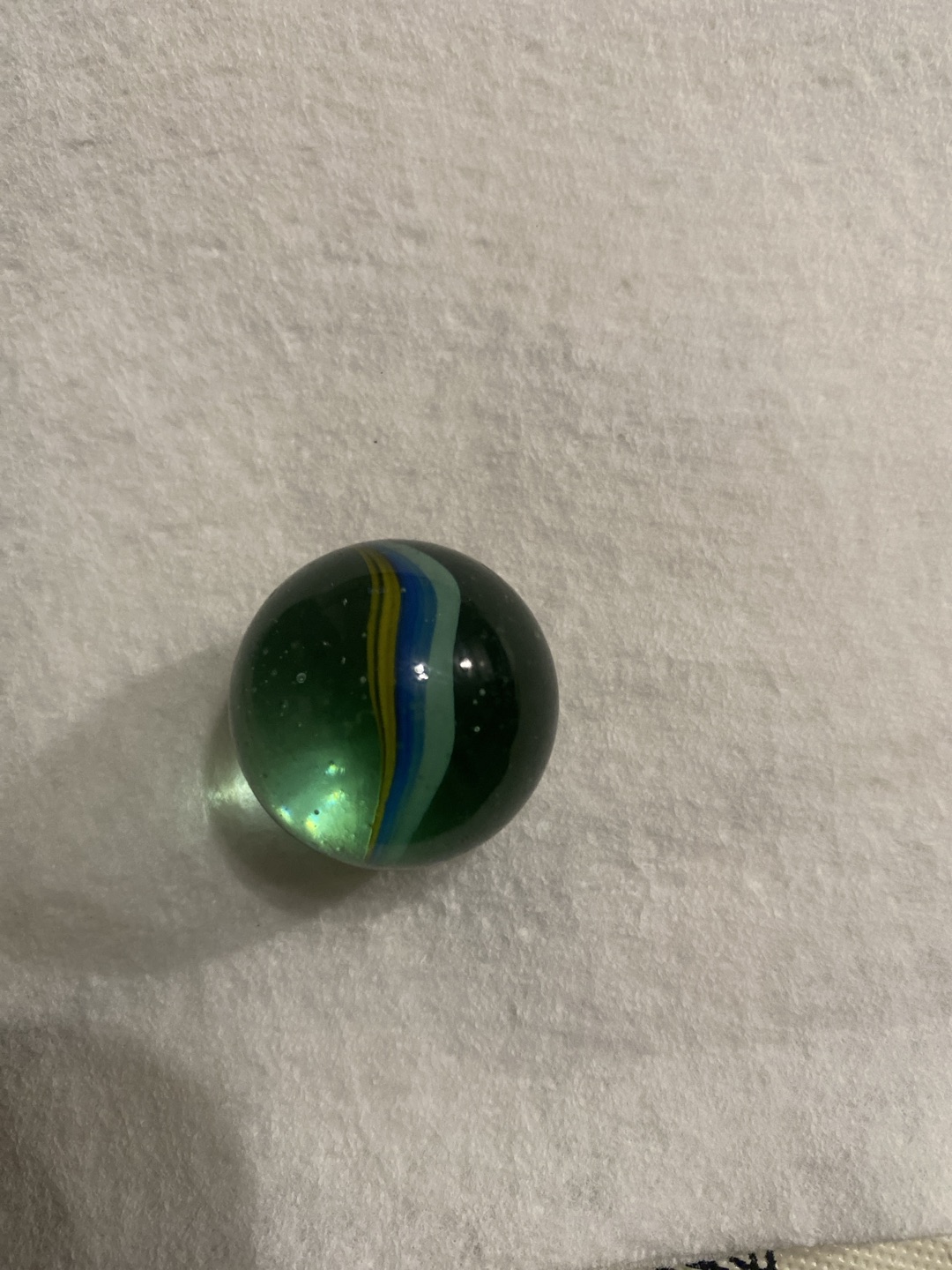 Green Rainbow by Marble King, identification view
