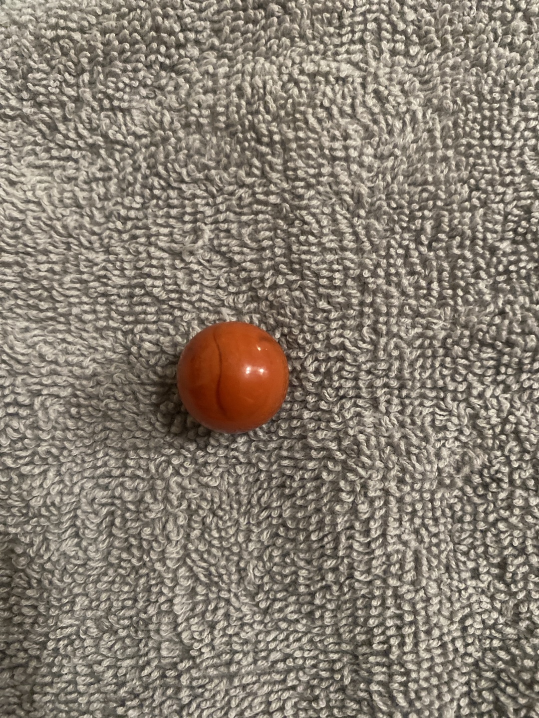 Orange Peerless Patch by Peltier Glass, identification view