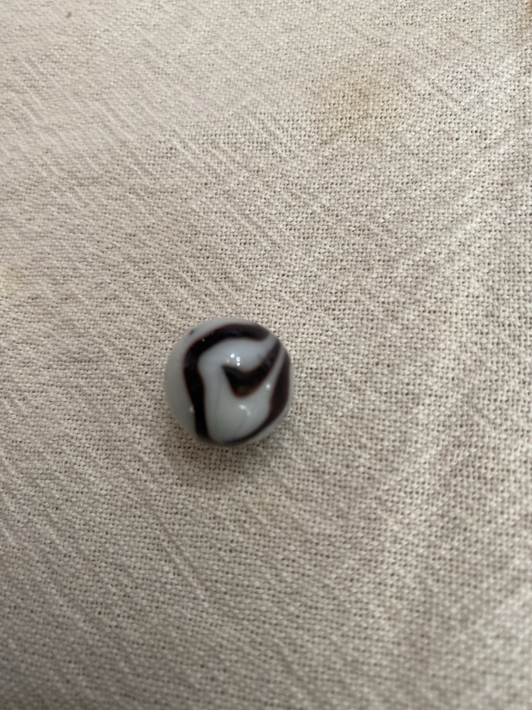 Zebra - Black on White by Vitro Agate, identification view