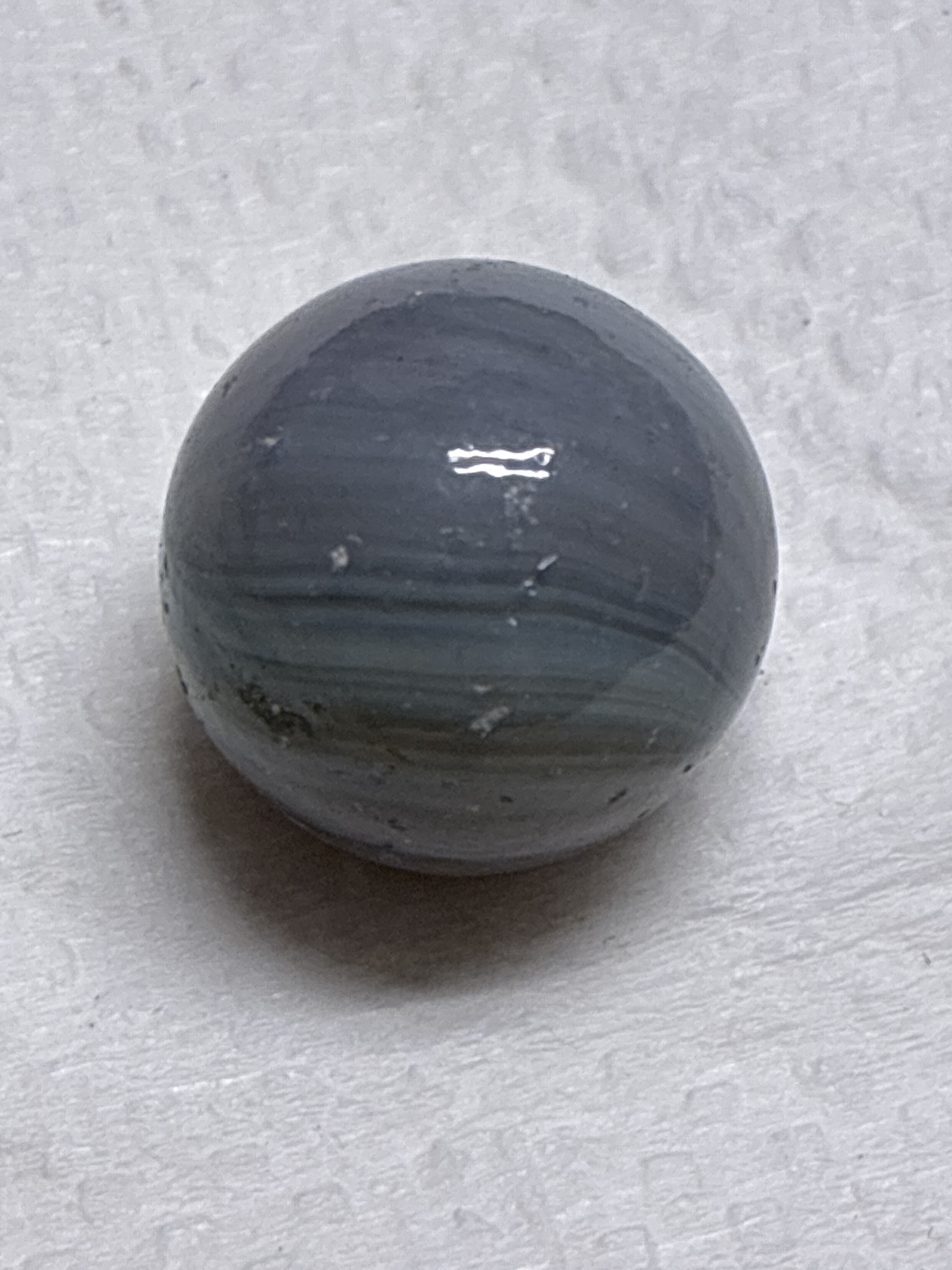 Maroon and Grey Swirl by Alley Agate
