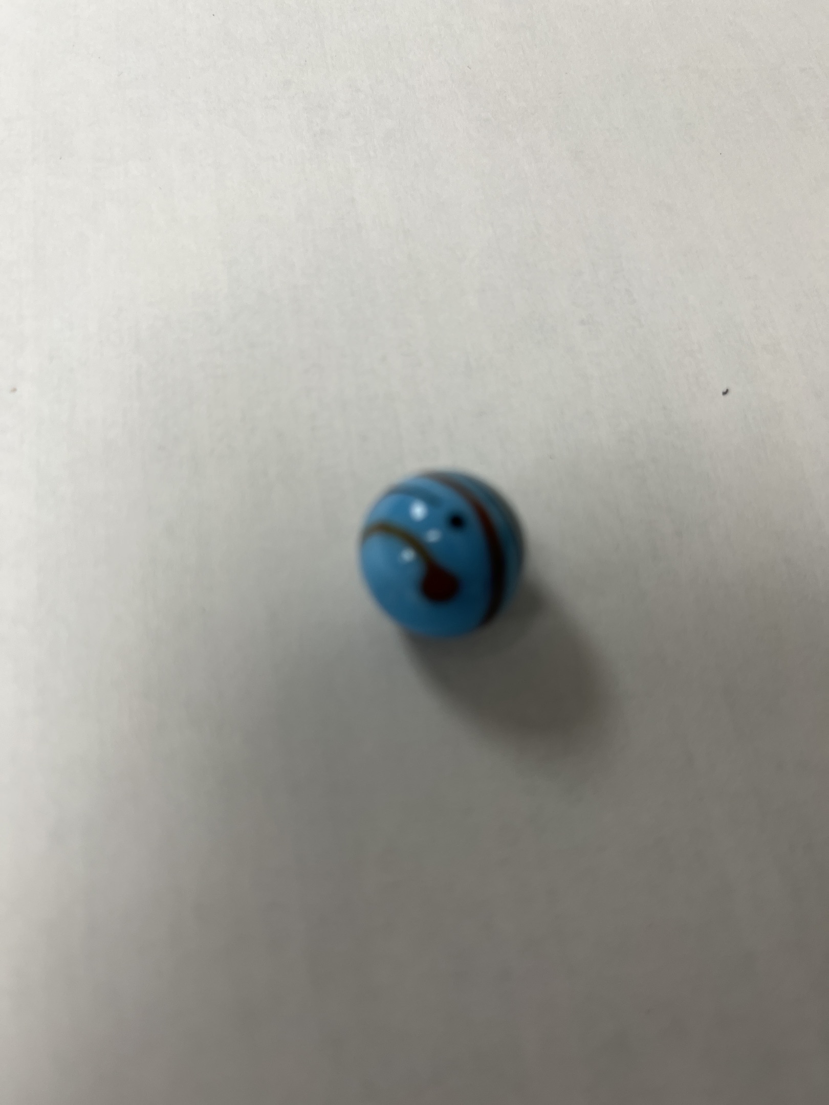 Blue Jay by Vacor de Mexico (Mega Marbles), identification view