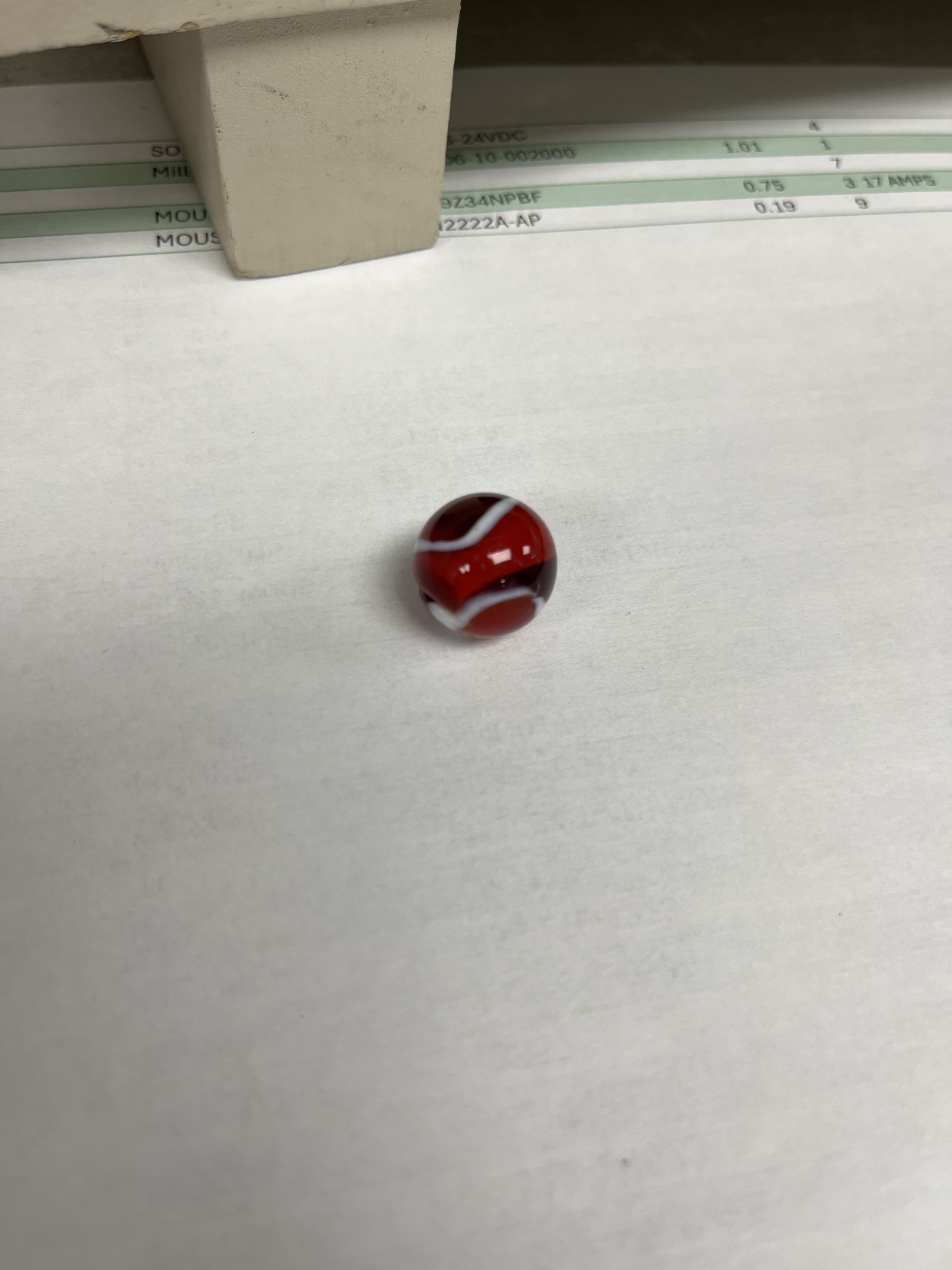 Red Rebel by Peltier Glass Company