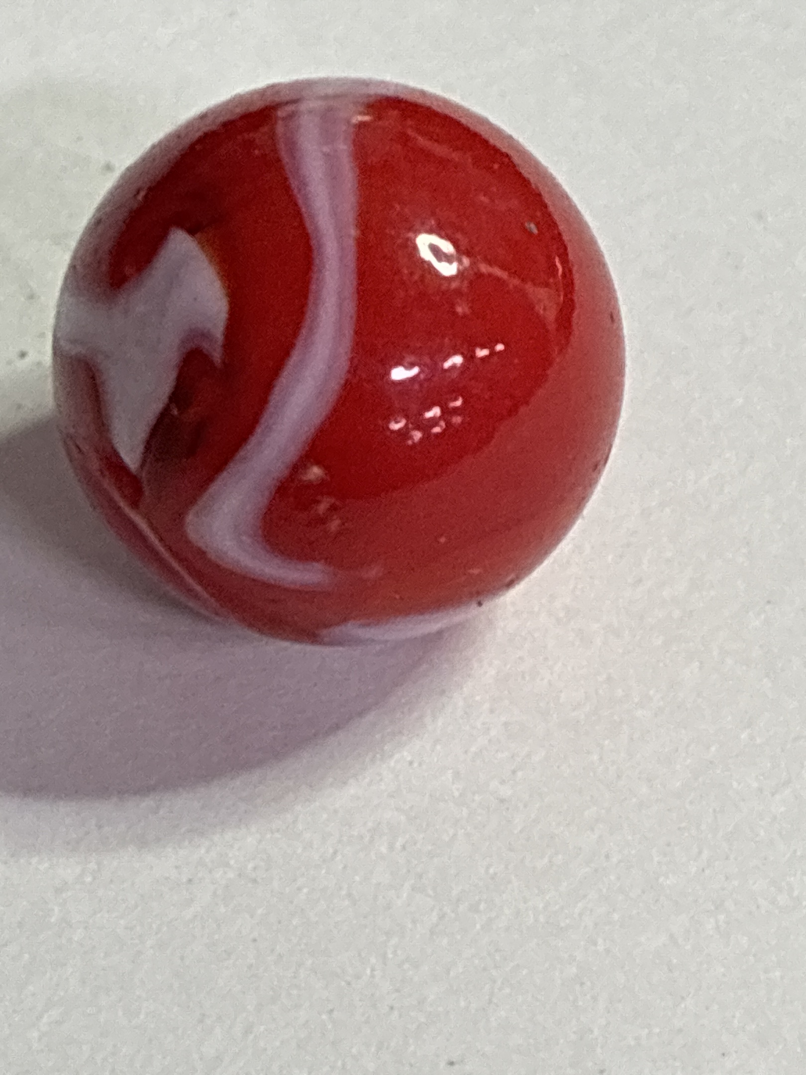 Red and White Swirl by Ravenswood Novelty Works