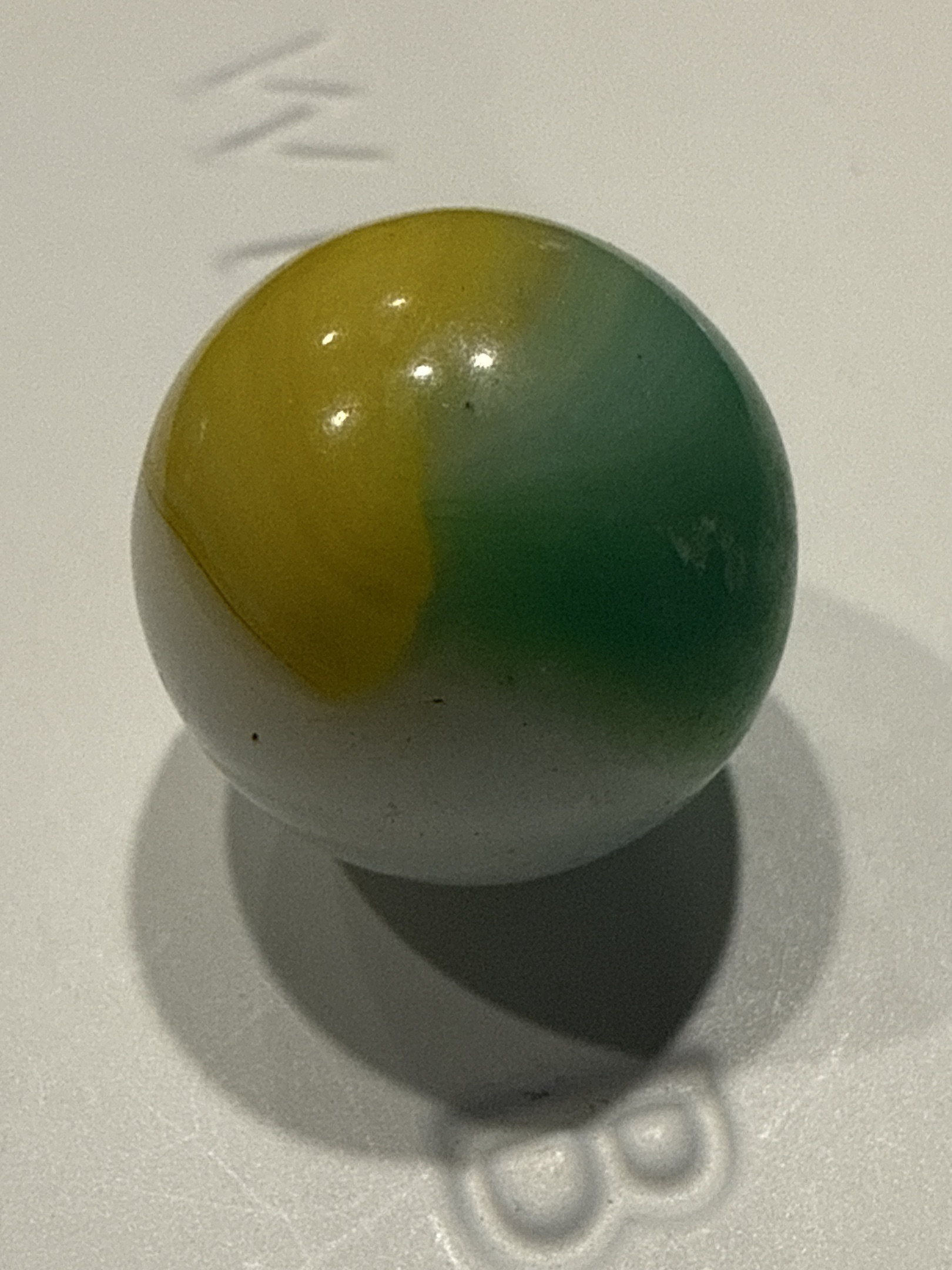 Yellow and Green Conqueror by Vitro Agate Company