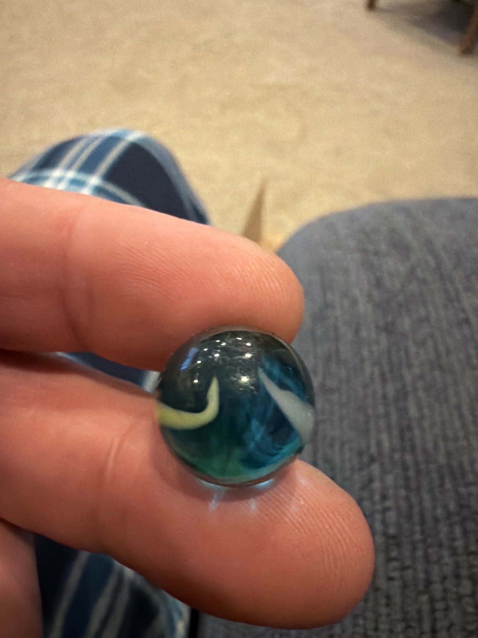 Blue Jay by Vacor de Mexico (Mega Marbles)