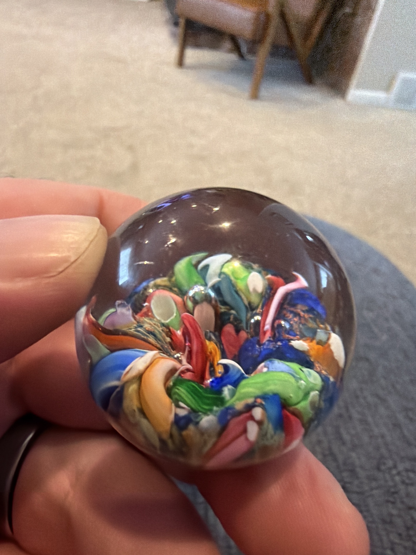 Aventurine Chaos Swirl by Fritz Lauenstein (Attributed)