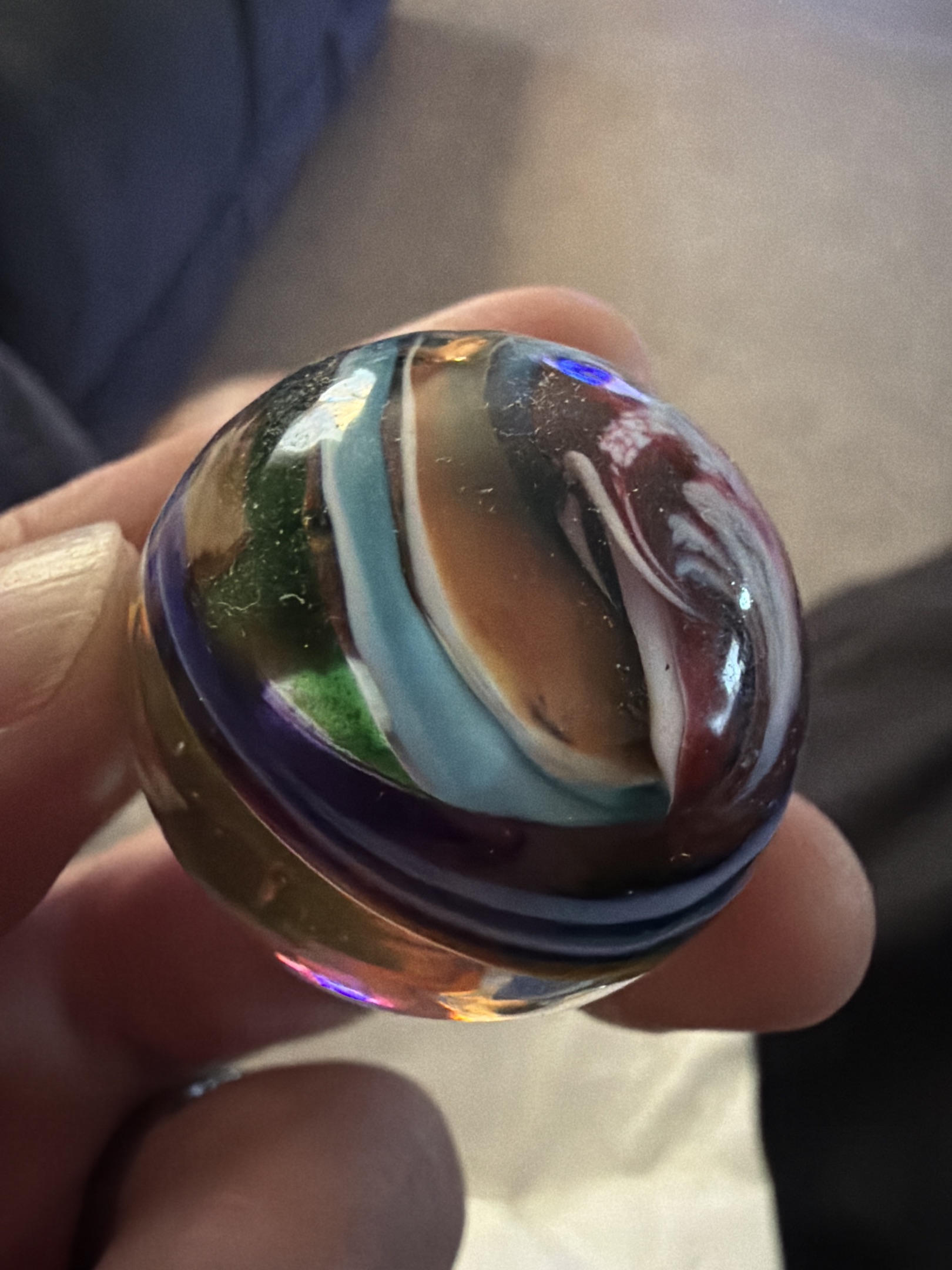 Divided Core Swirl (5-Color) by German Handmade