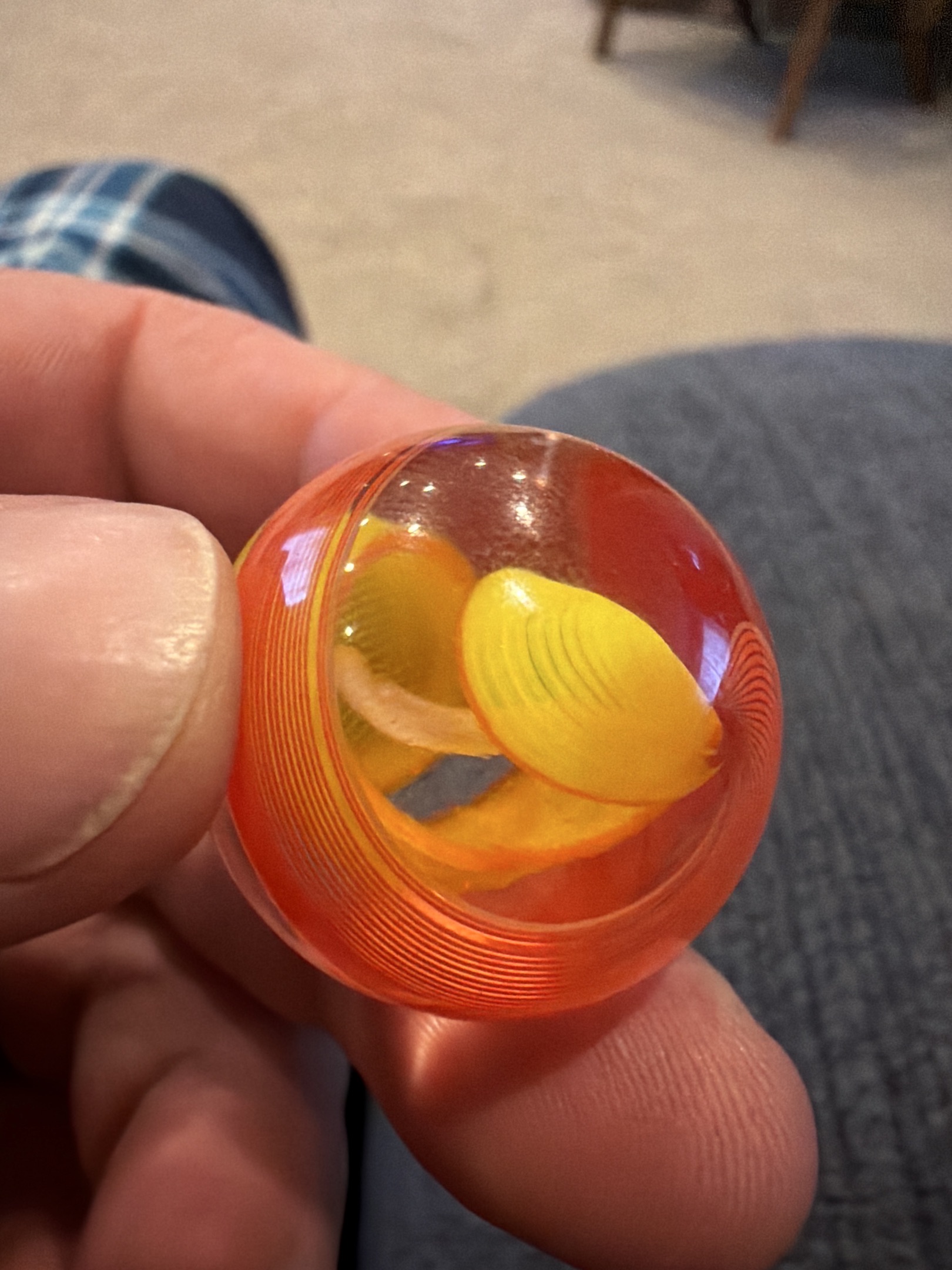 Cage Cat's Eye (Orange & Yellow) by Japanese (Import)