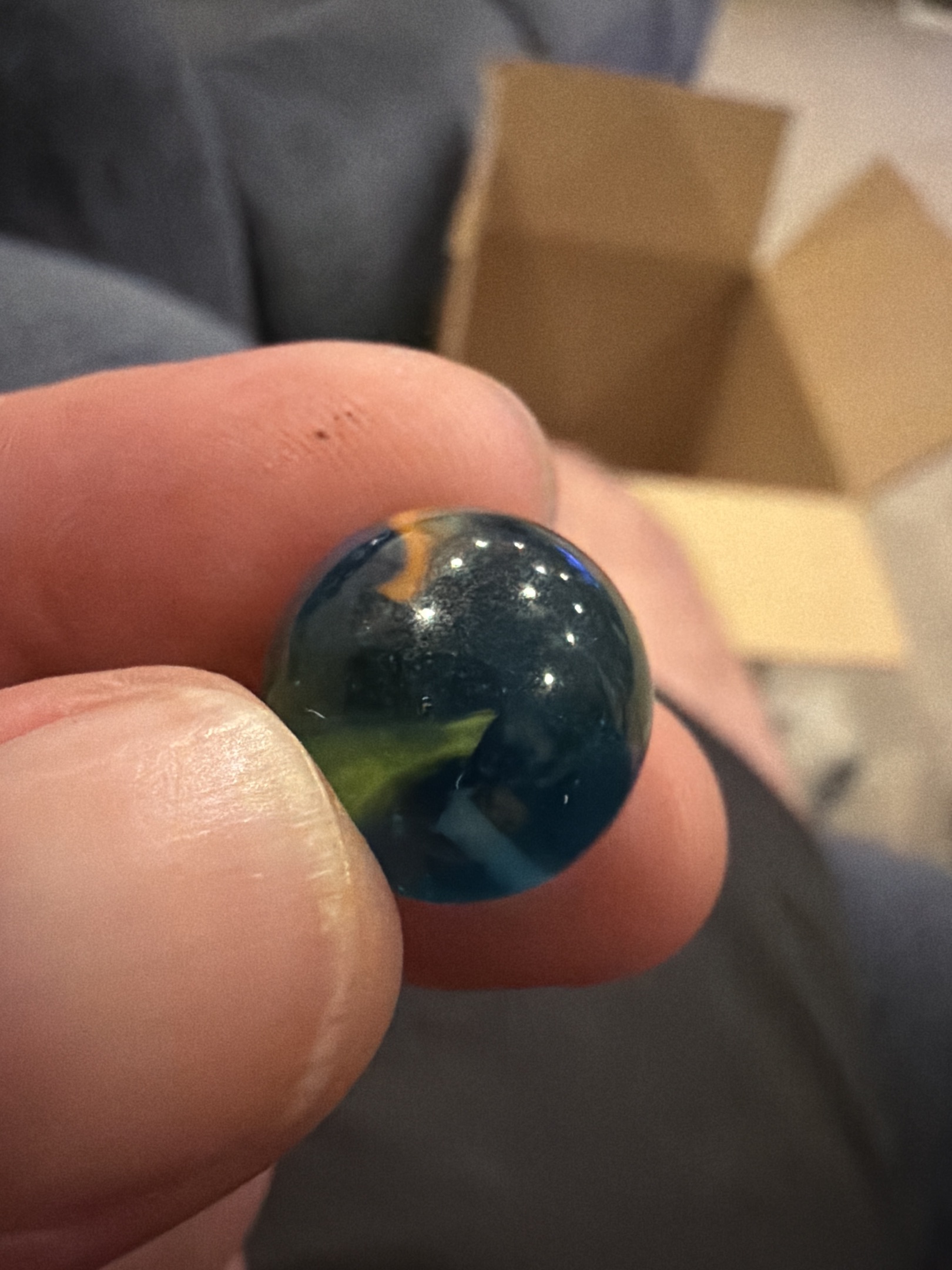 Multi-Color (Blue Base) by Vitro Agate Company