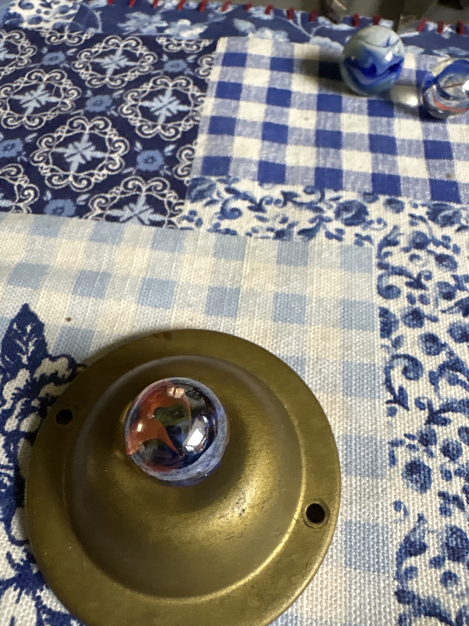 Multi-Color Cat's Eye by Peltier Glass Company