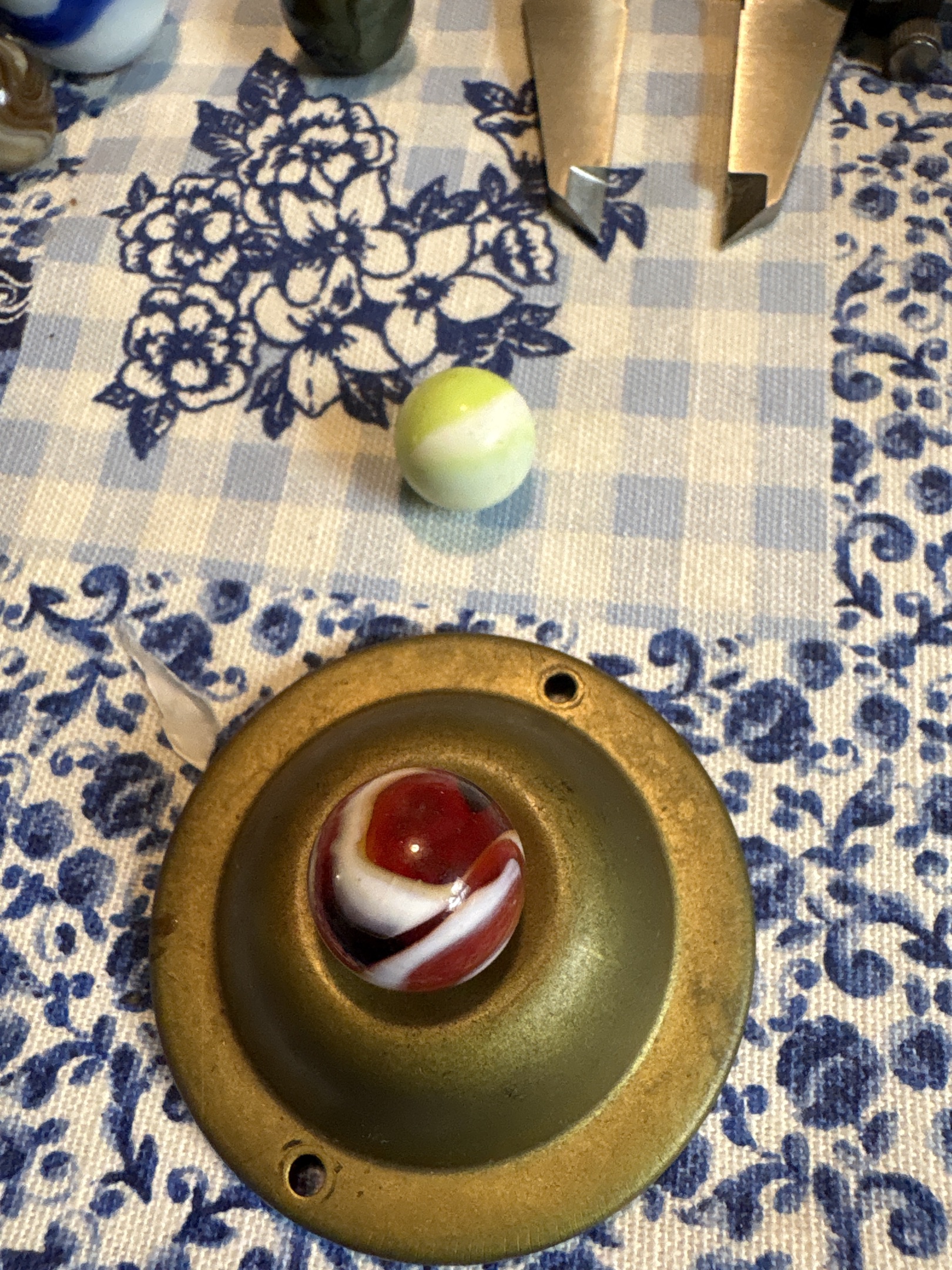 Red, White, and Brown Swirl by Christensen Agate Company