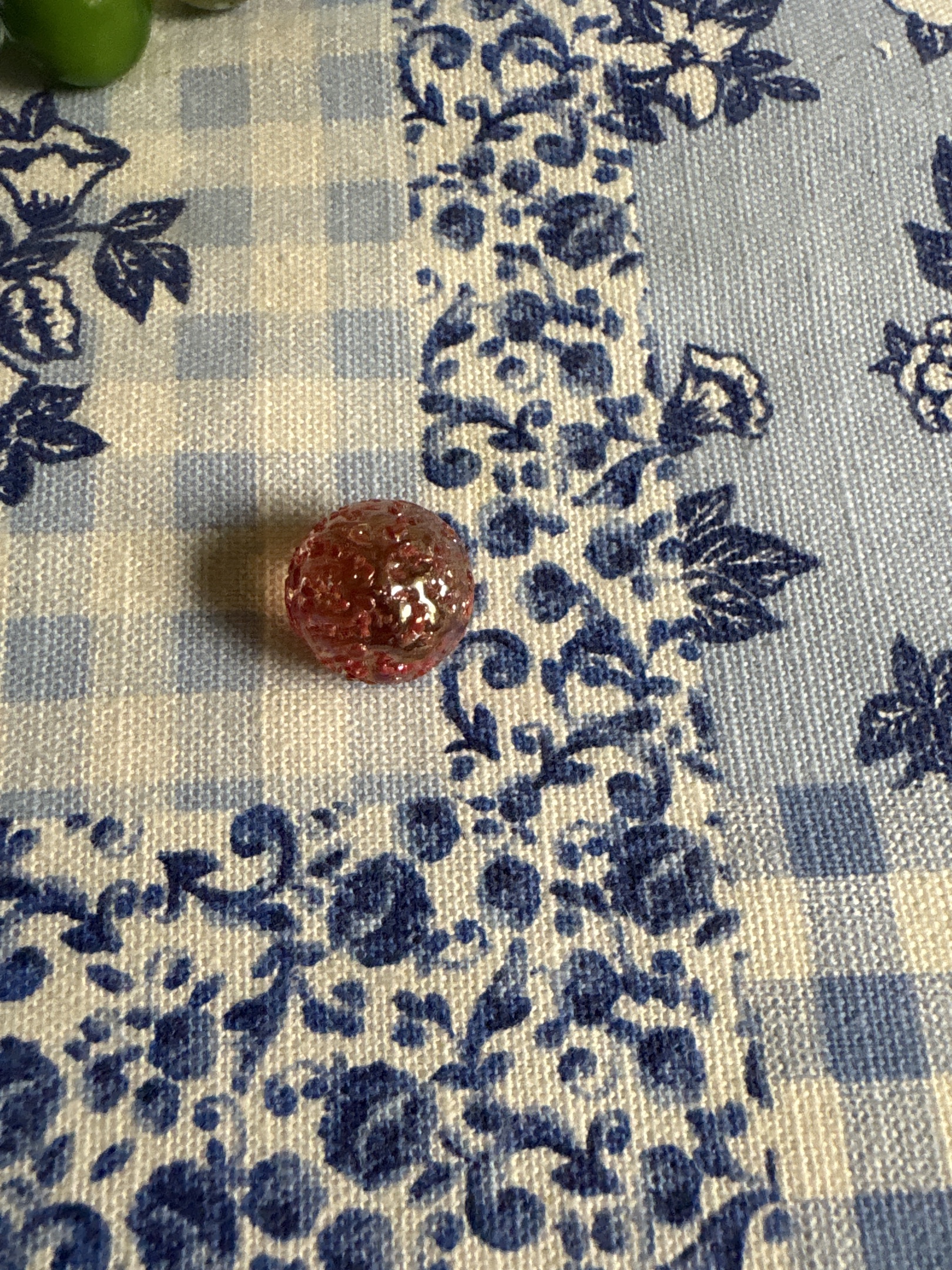 End of Day / Mica Onionskin by Unknown / Antique German, identification view
