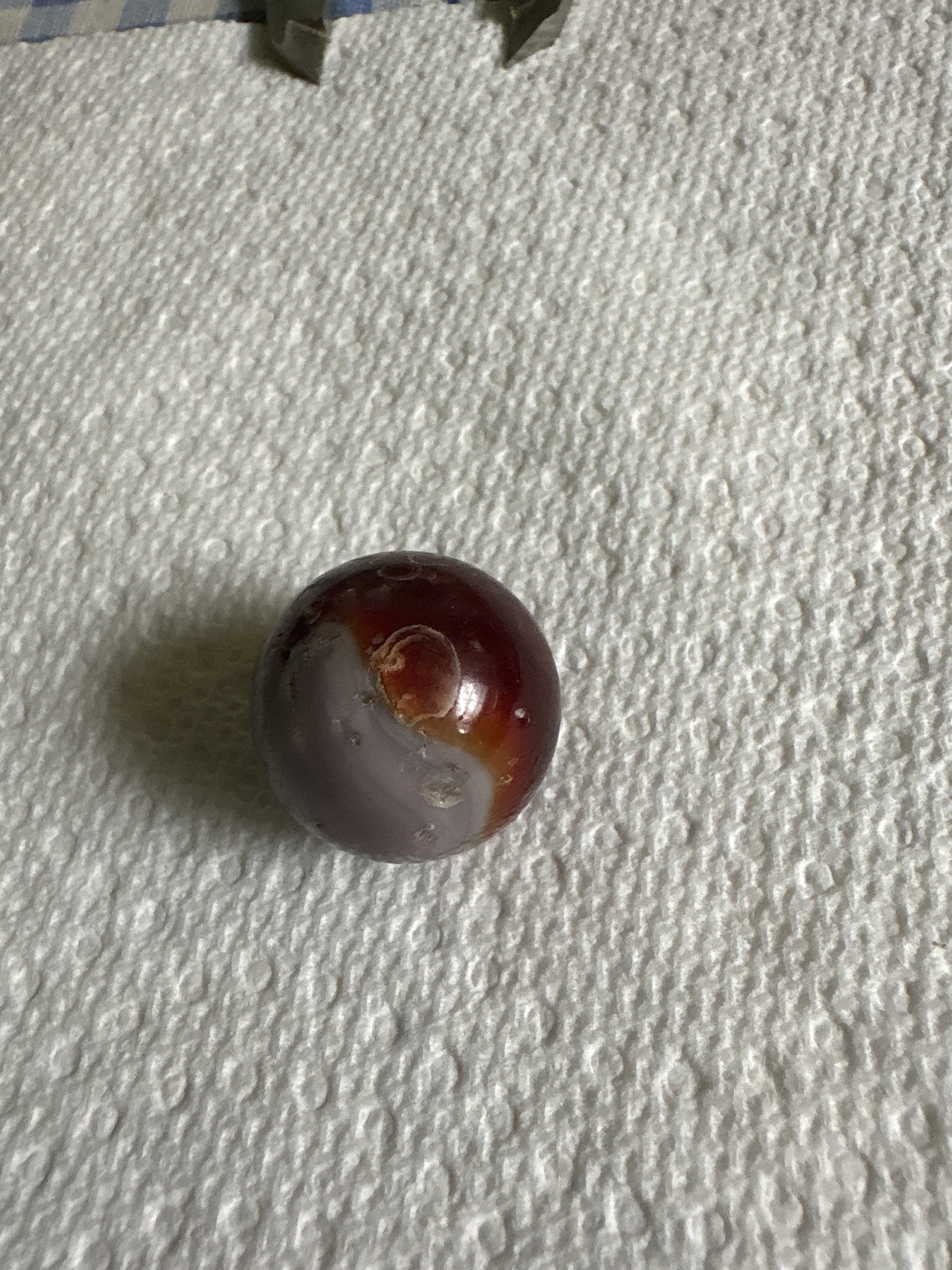 Carnelian Patch by Akro Agate, identification view