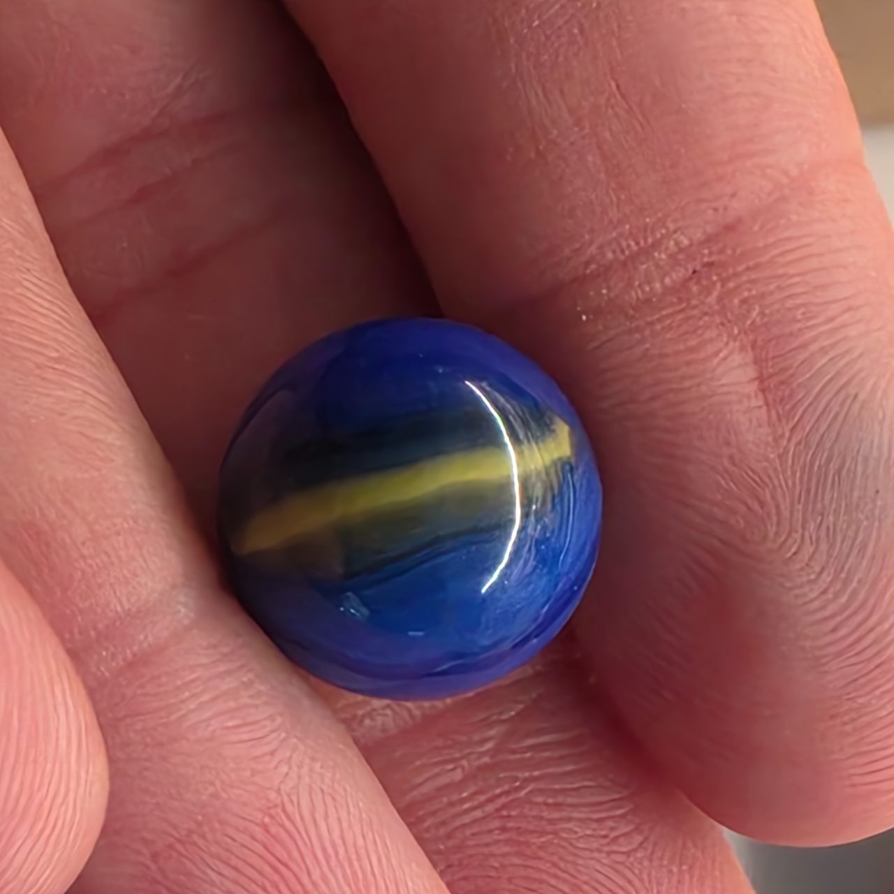 Blue Onyx by Akro Agate