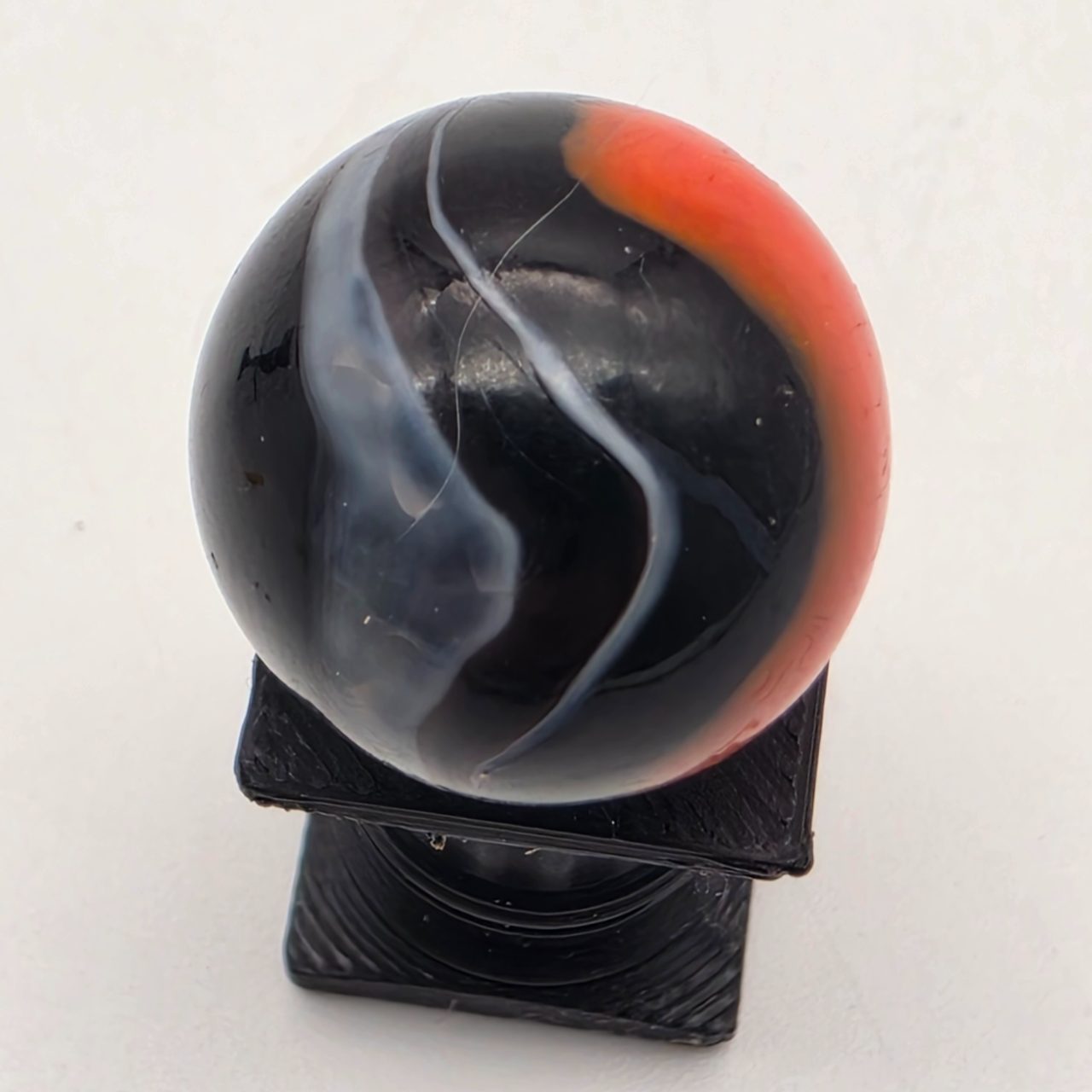 Black and Orange Special by Akro Agate