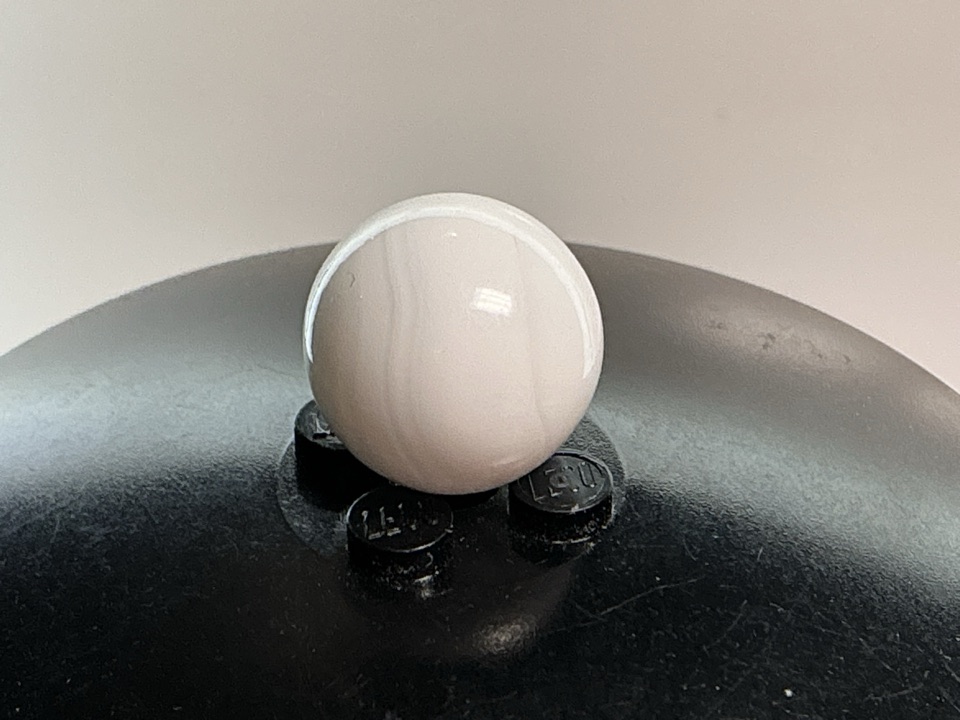 Milk White Opaque by Vitro Agate
