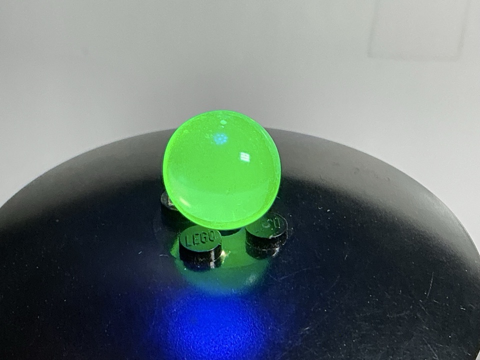 Uranium Vaseline Clearie by Vitro Agate Company