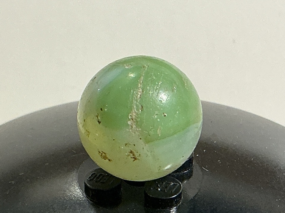 Green Slag by Akro Agate