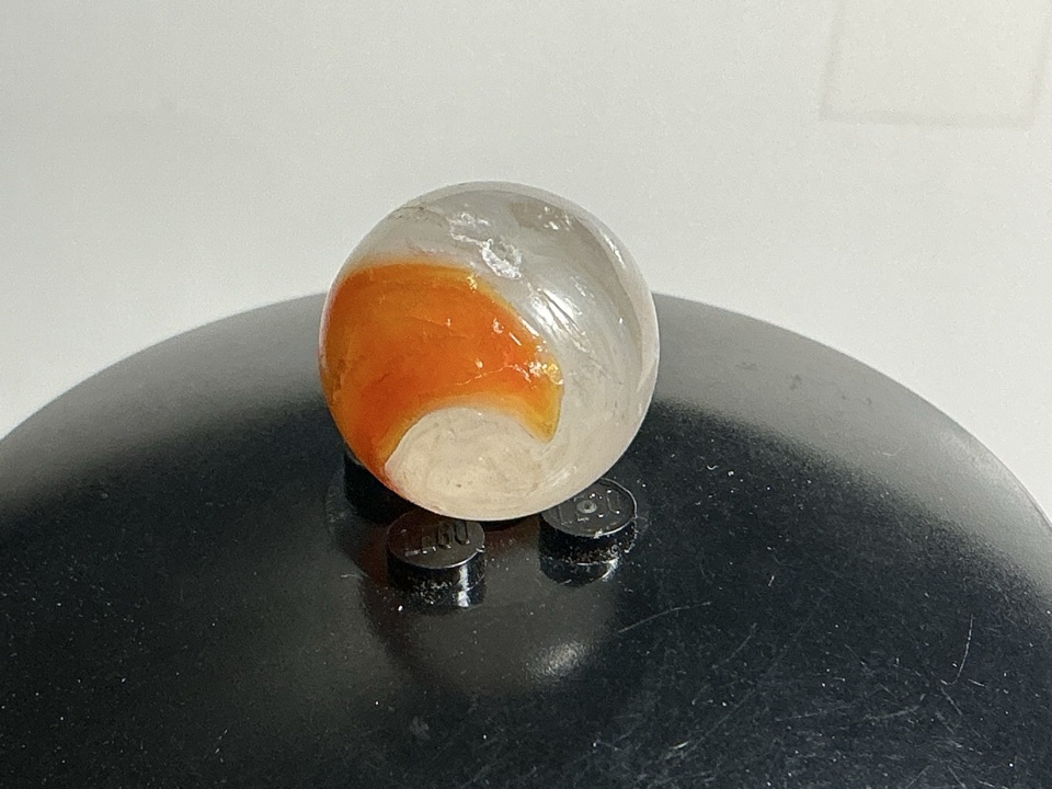 Orange Patch by Akro Agate