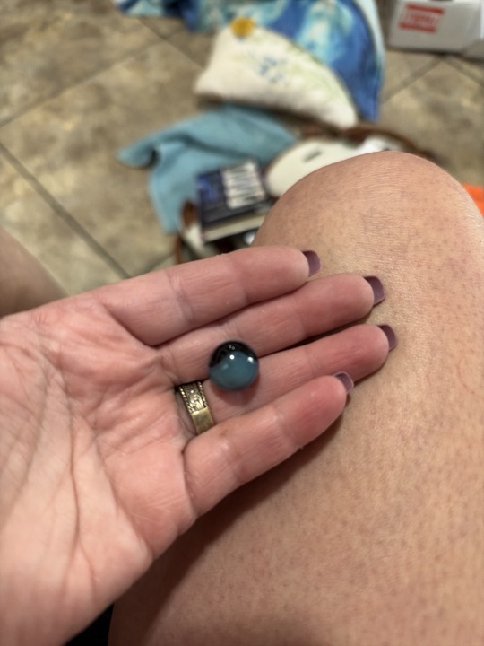 Special - Blue and Black by Akro Agate, identification view