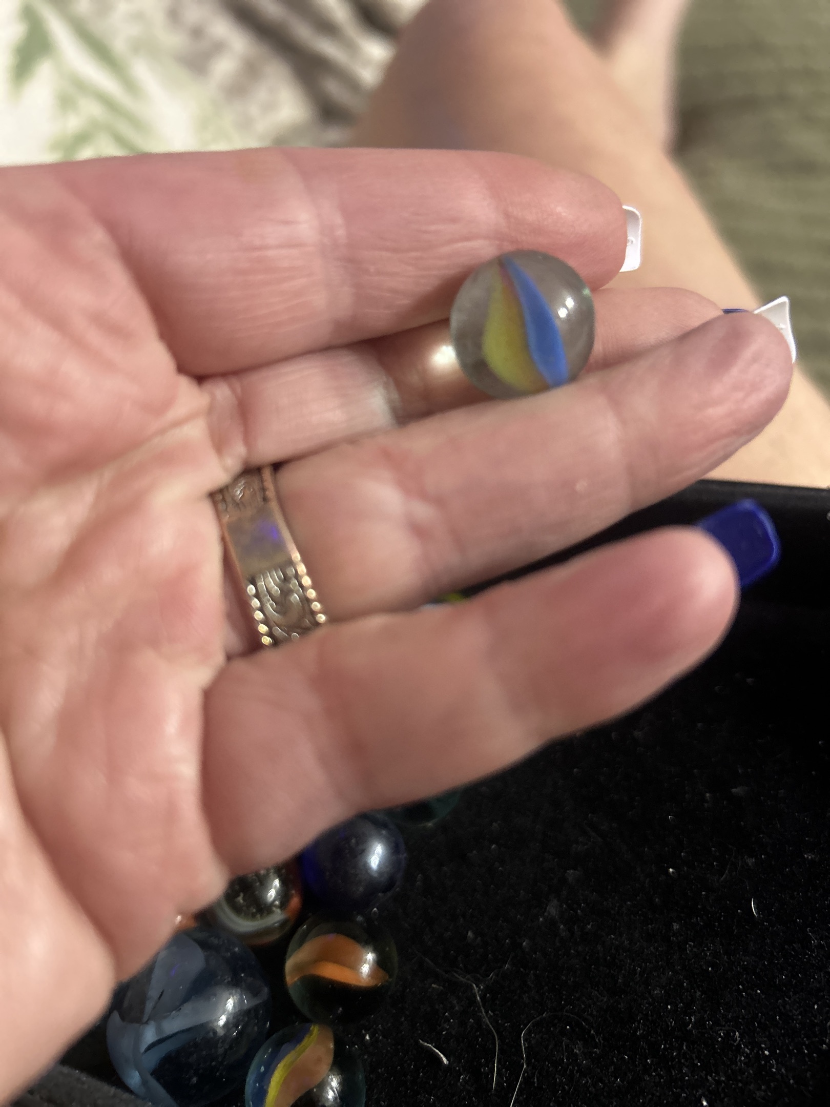 Superman - Blue and Yellow by Peltier Glass Company