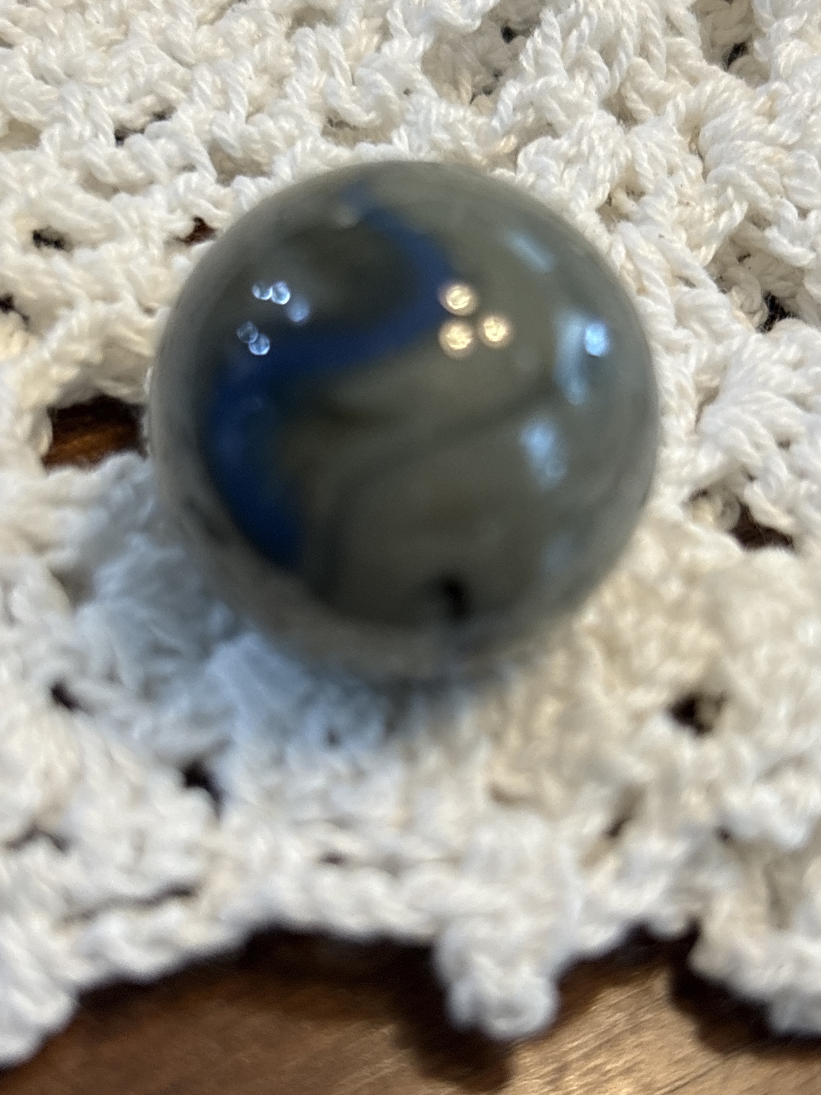 Blue on Black by Master Marble Company, identification view