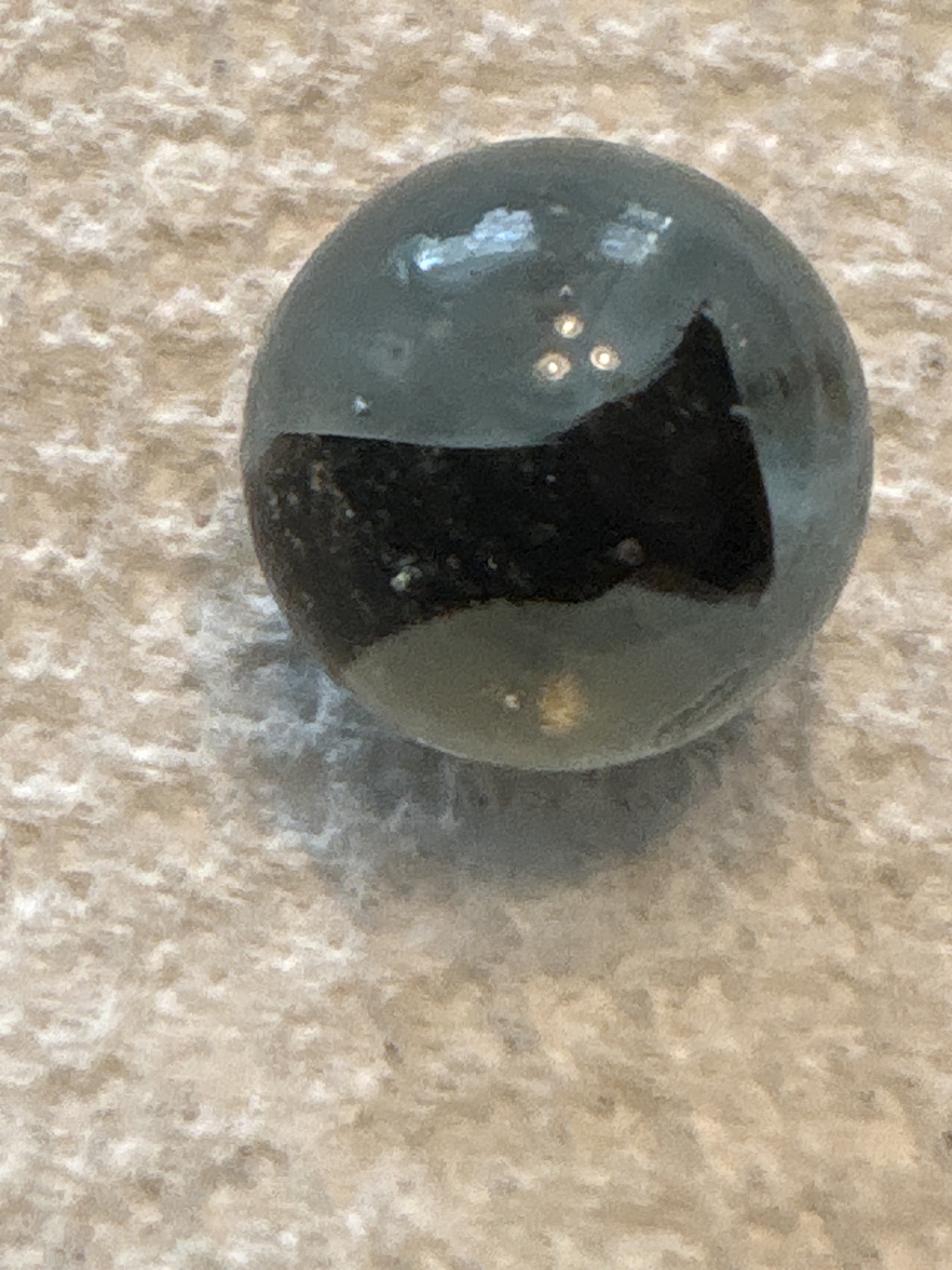 Clear Patch (Black) by Master Marble Company, identification view
