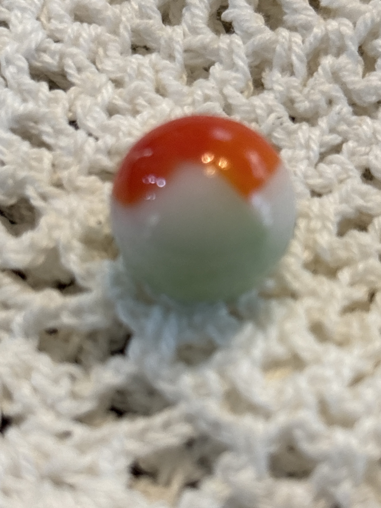 Orange and Green by Vitro Agate Company