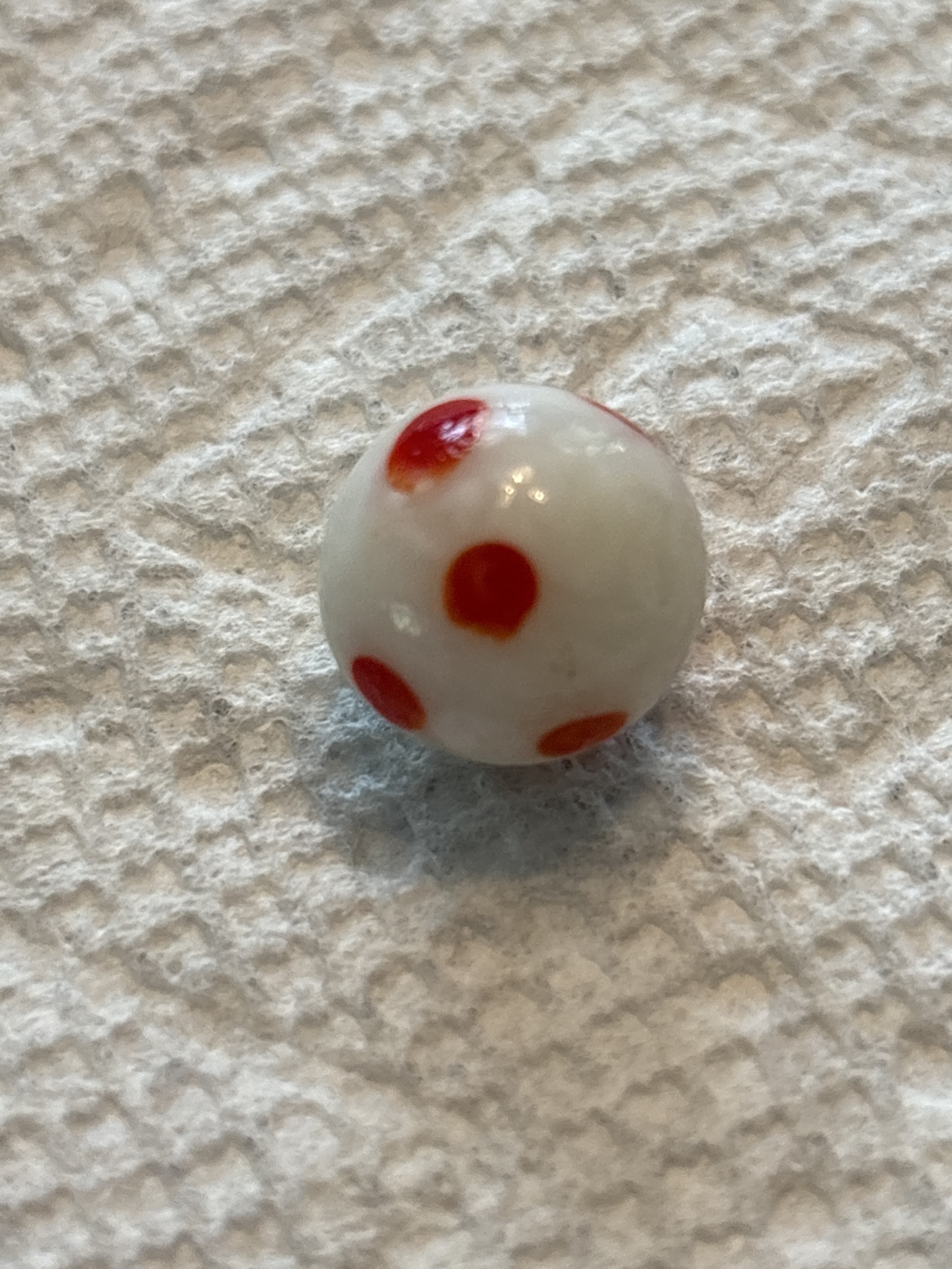 Red Polka Dot by Vacor de Mexico, identification view