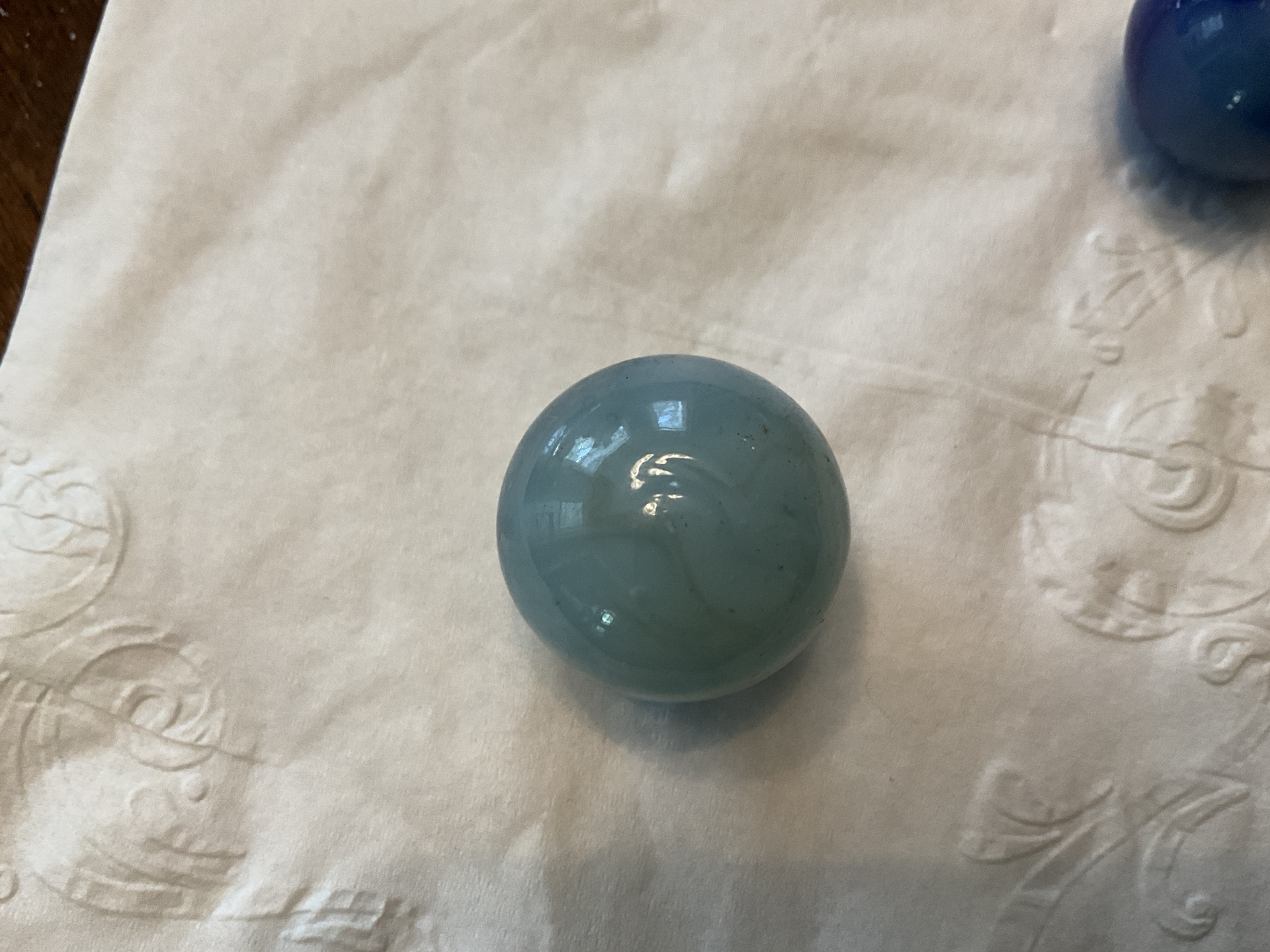 Cloud (Aqua) by Master Marble Company, identification view