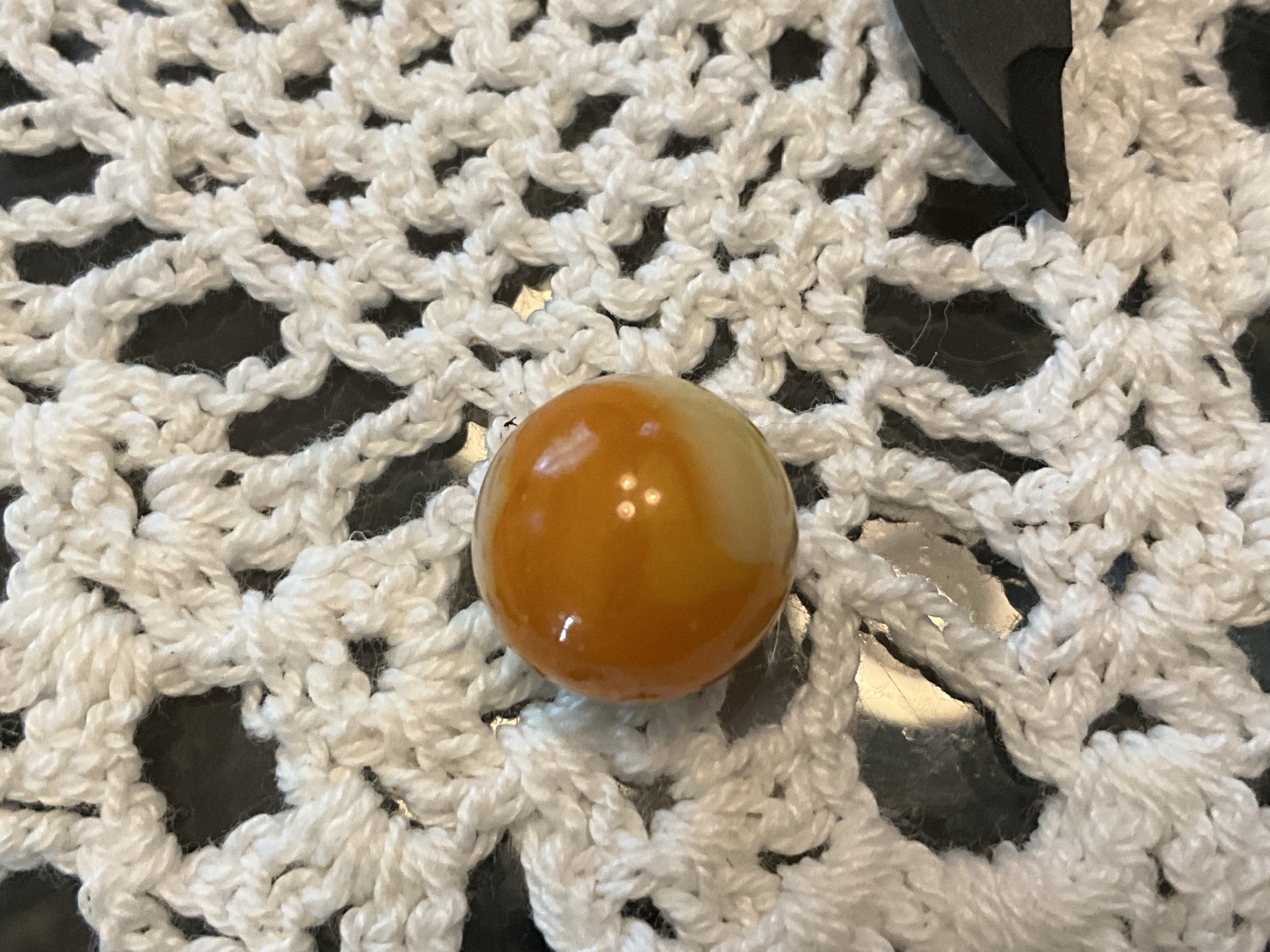 Orange/Amber Variation by Vitro Agate Company, identification view