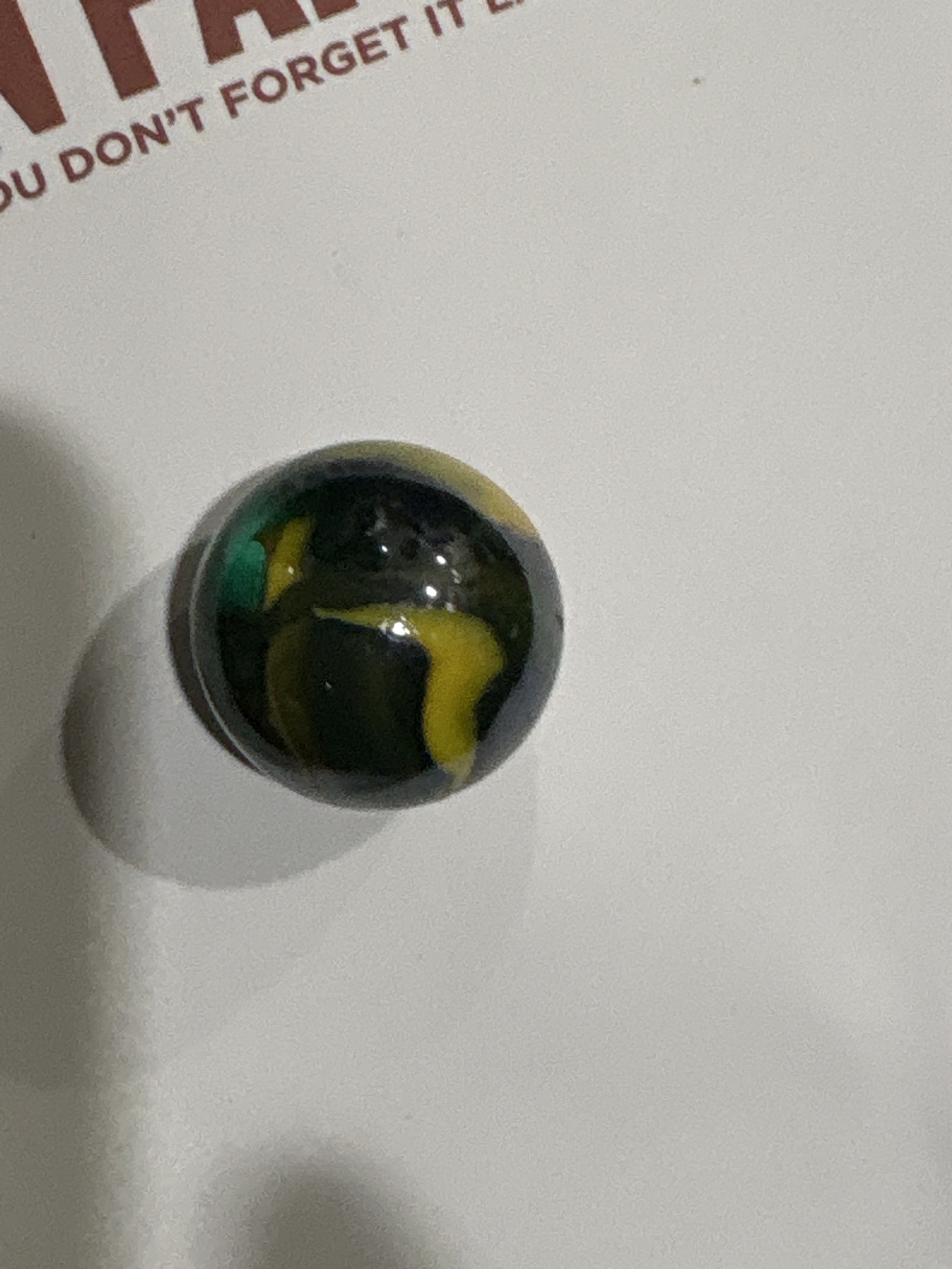 Dragon by Vacor de Mexico (Mega Marbles), identification view
