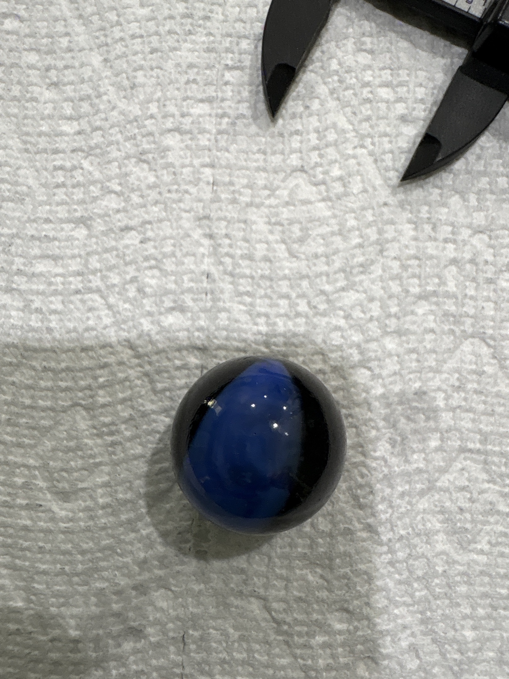 Black & Blue Patch by Vitro Agate Company, identification view