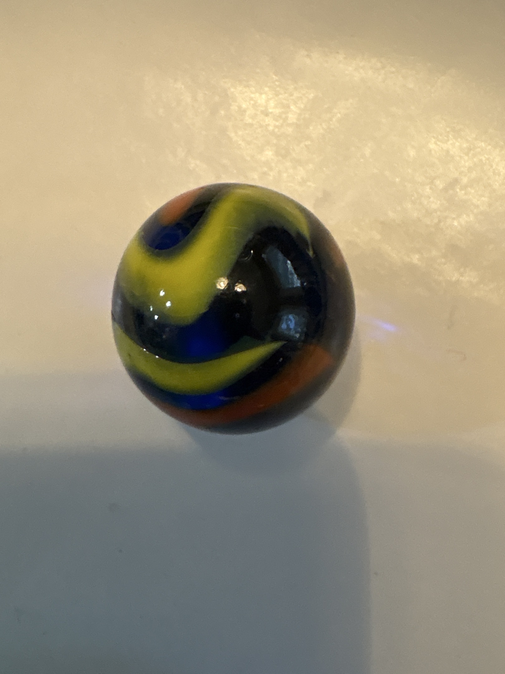 Superman by Peltier Glass Company, identification view