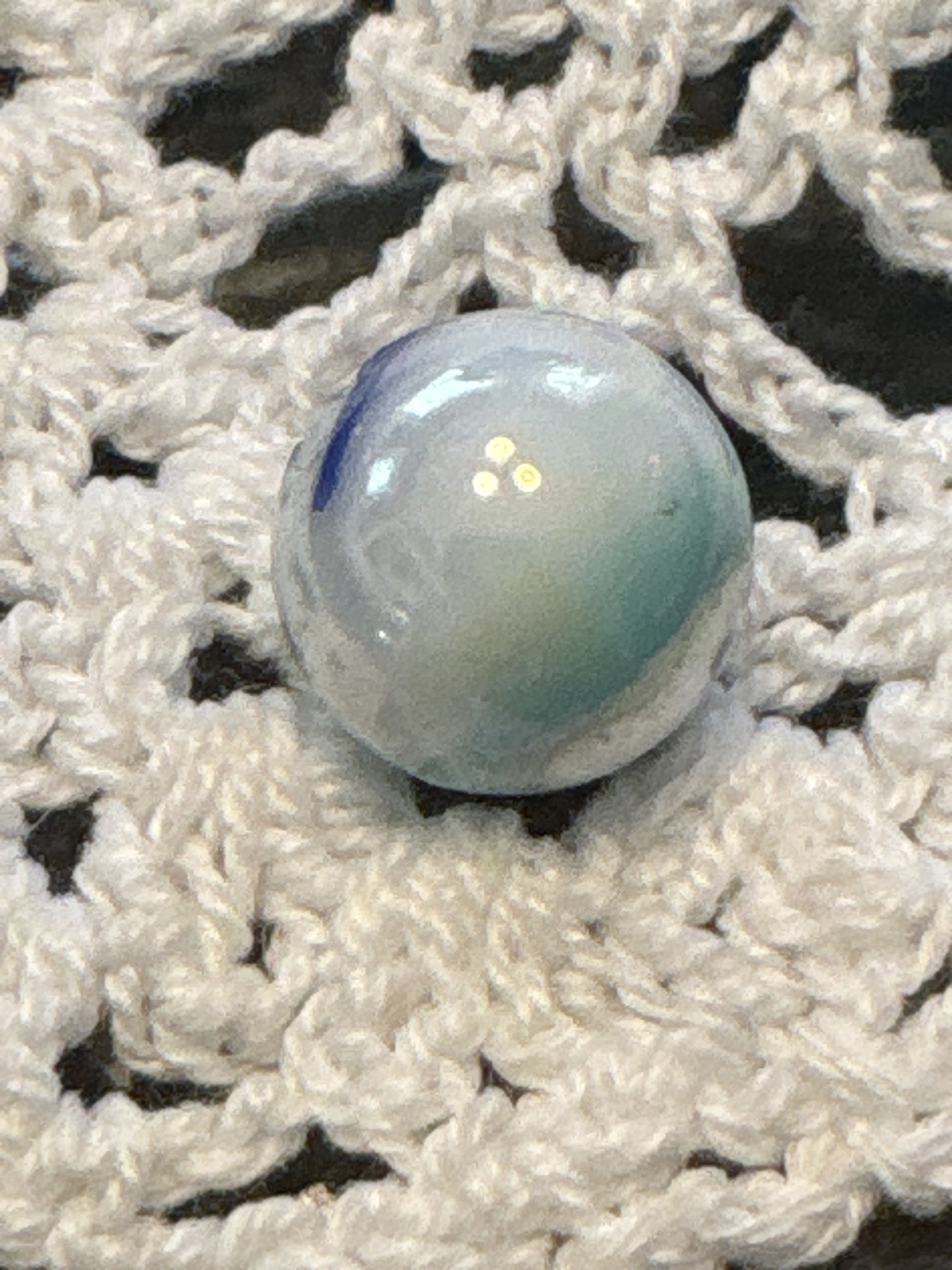 Iridescent Victory by Vitro Agate Company, identification view