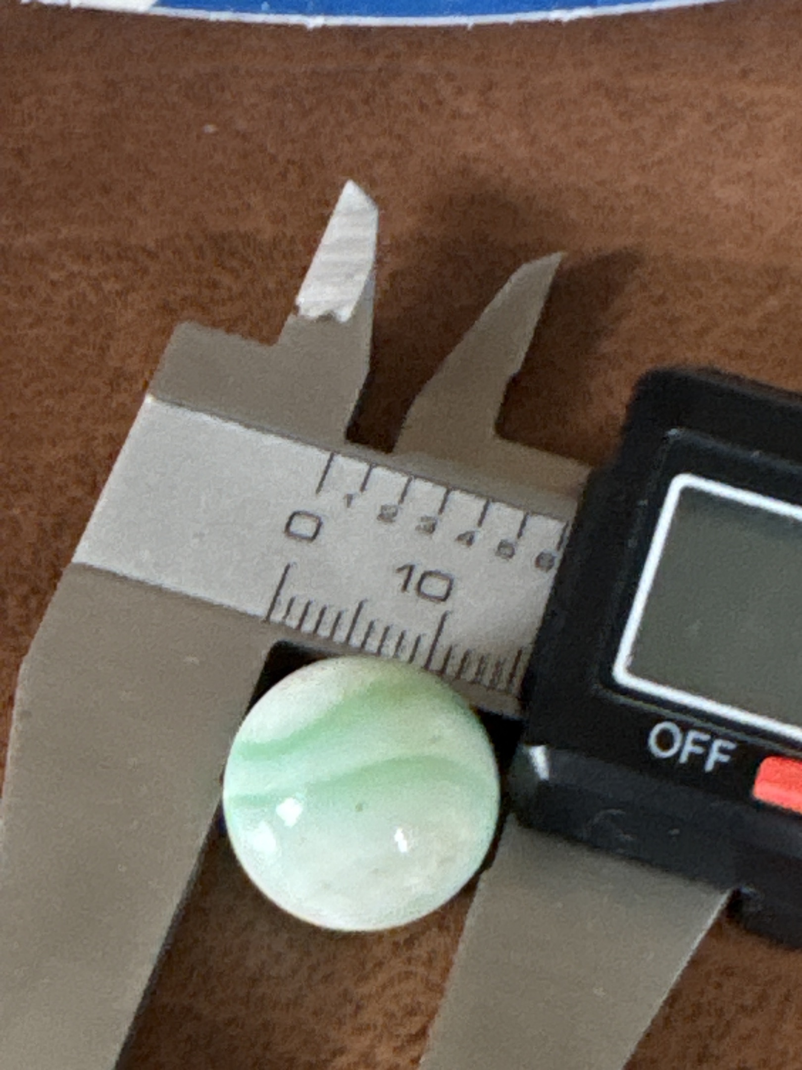 Green Slag by Akro Agate Company