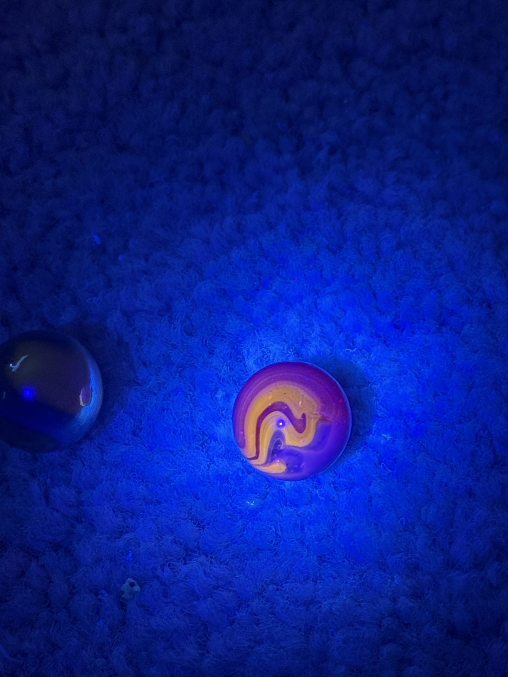 UV Prize Name Swirl by Akro Agate Company
