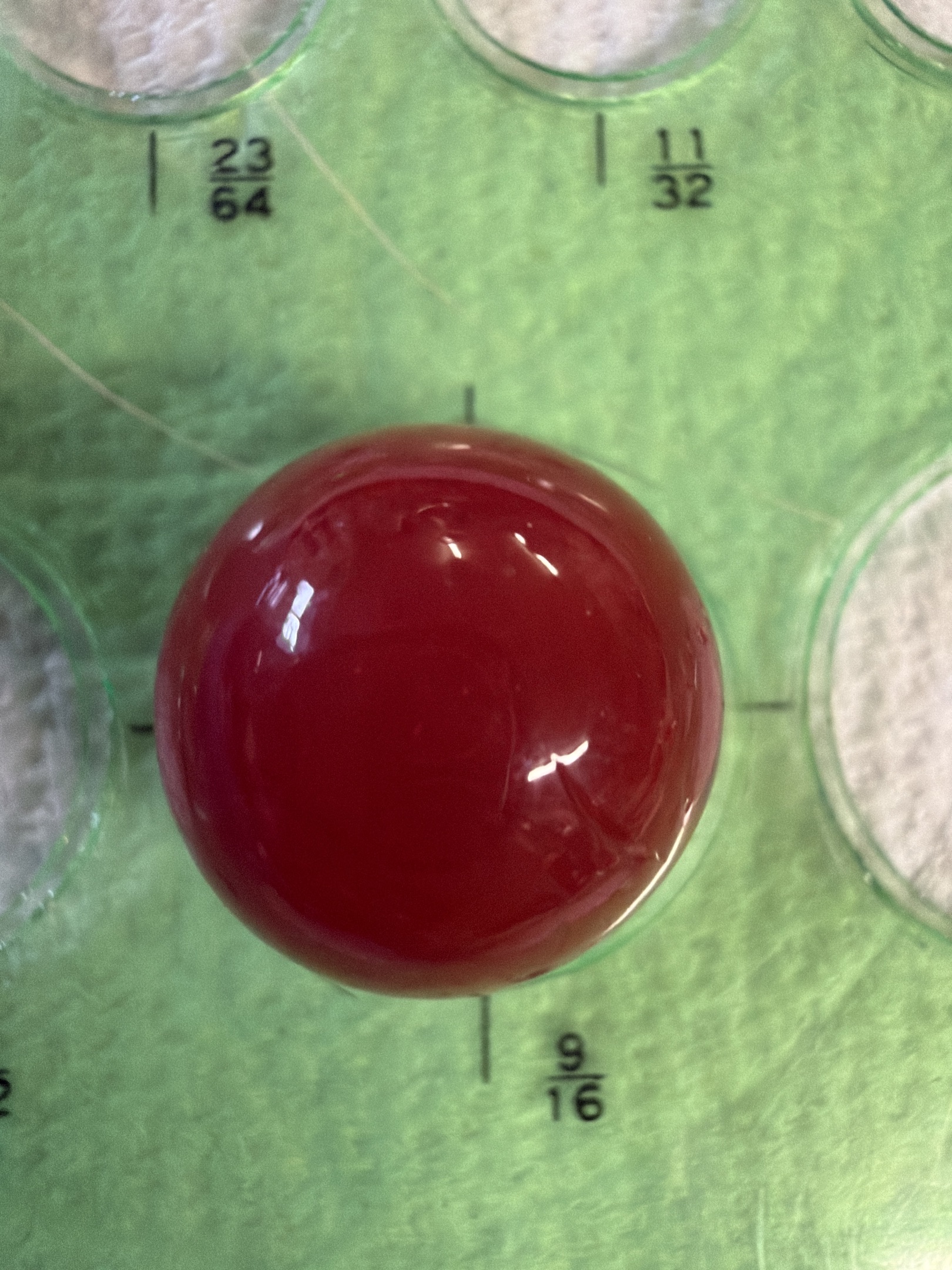 Cherry Red Opaque by Vitro Agate