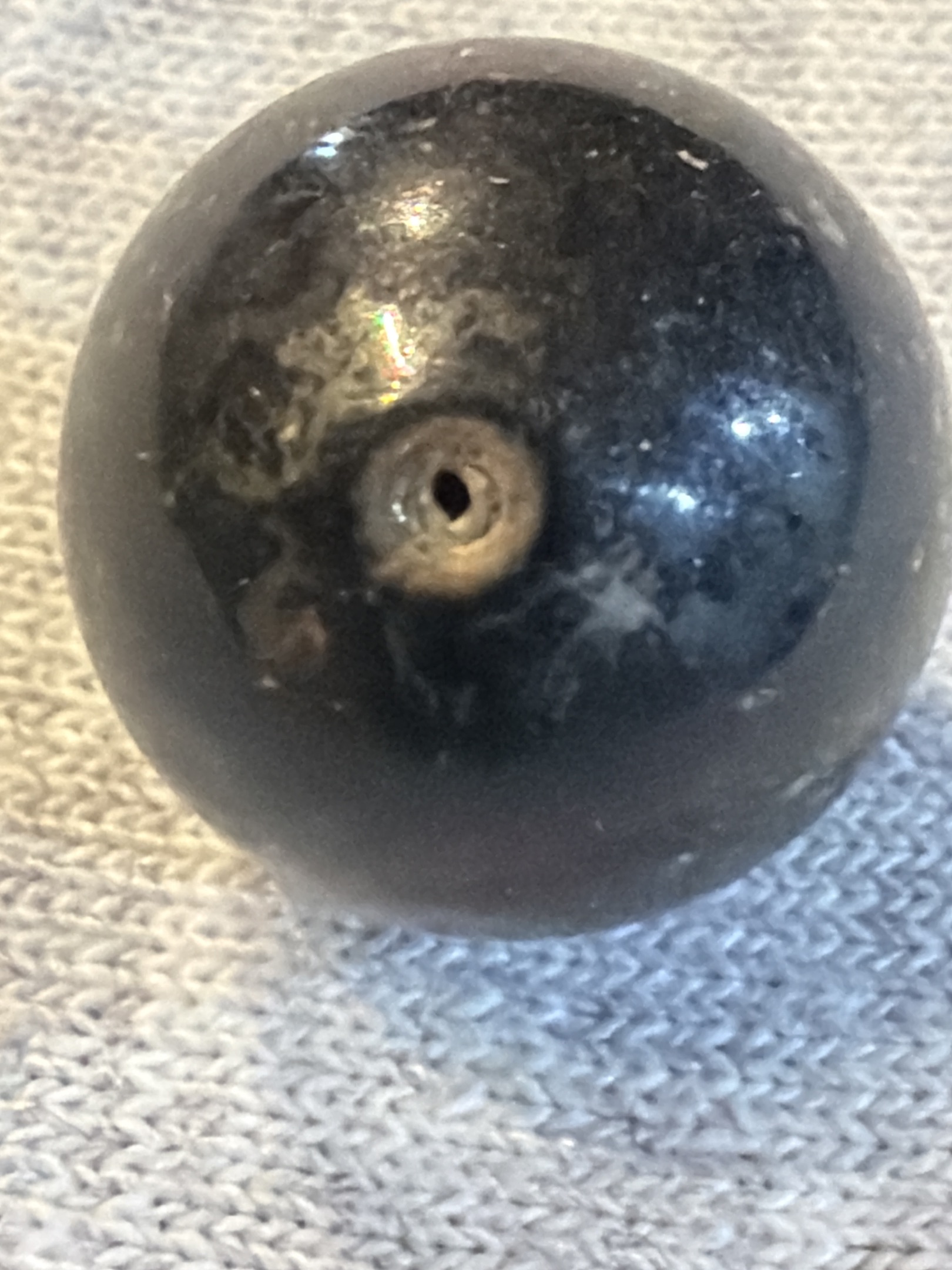 Black with Brown Eye by German, identification view