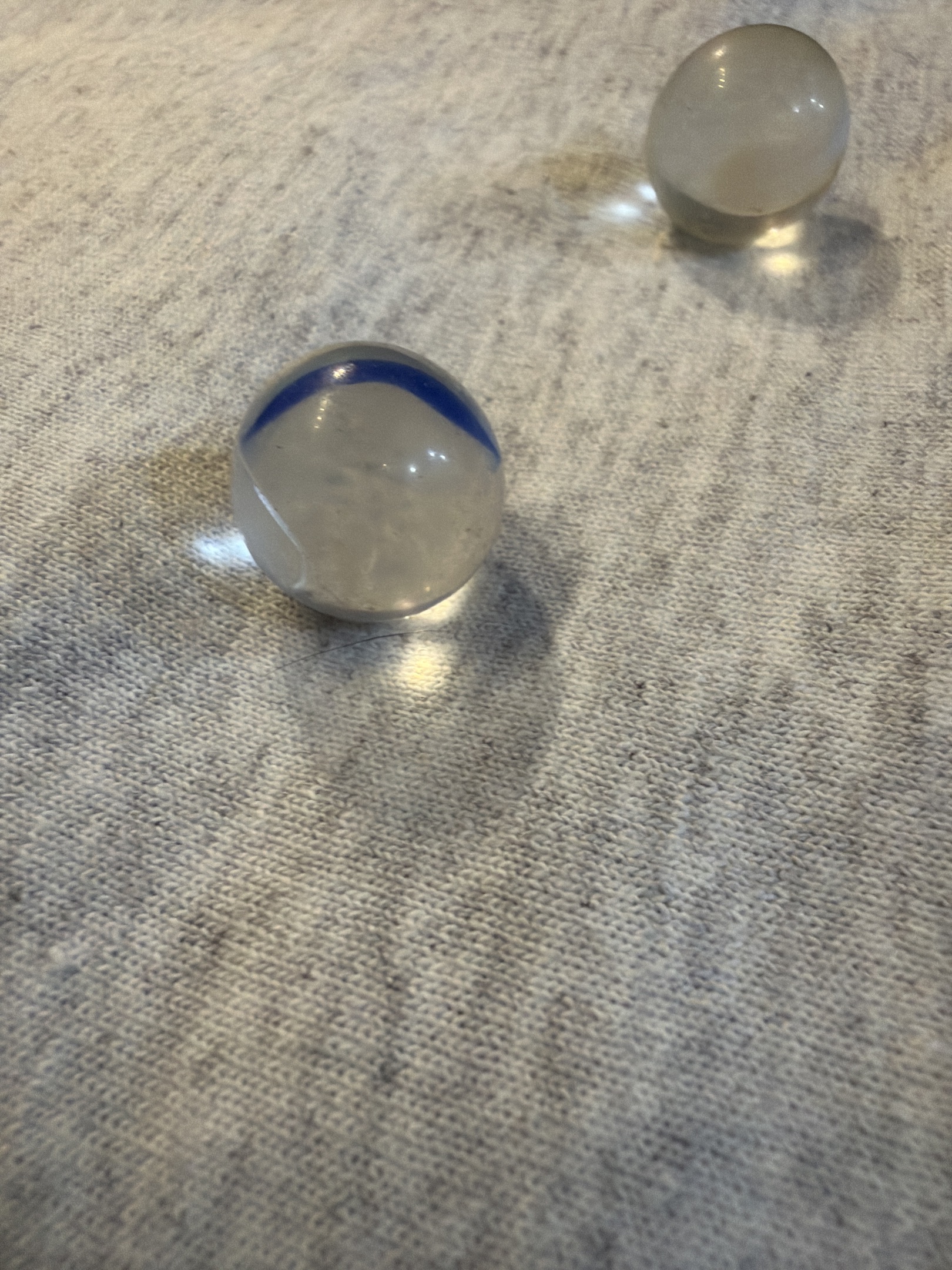 Blue Ribbon Clearie by Vitro Agate