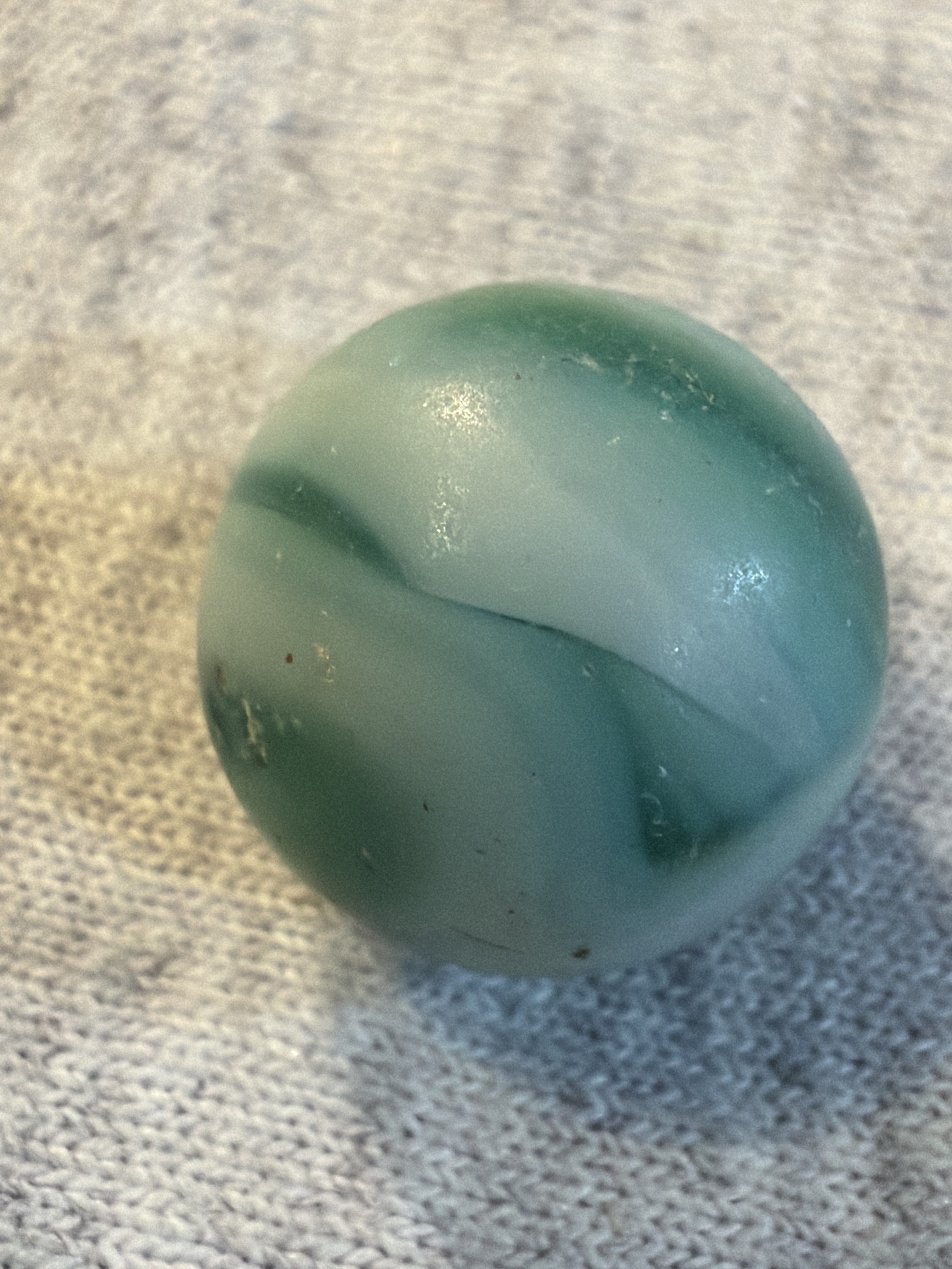 Green Slag by Akro Agate