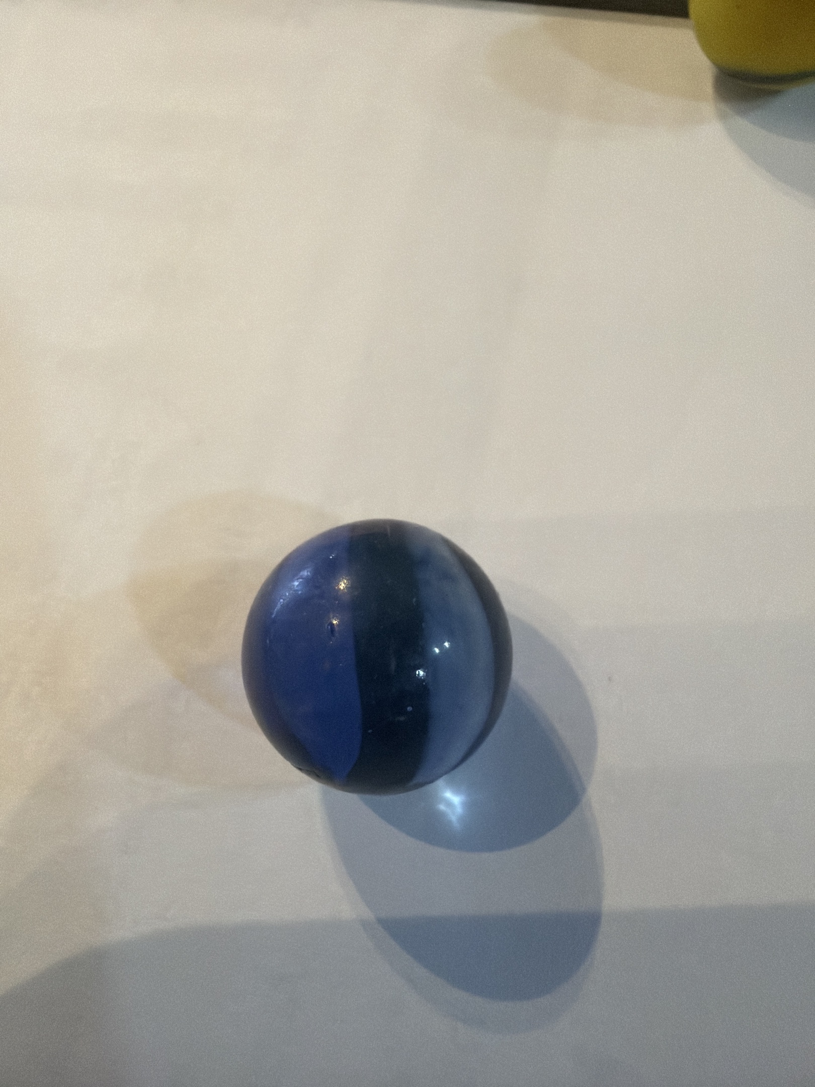 Blue Cat's Eye by Vitro Agate, identification view
